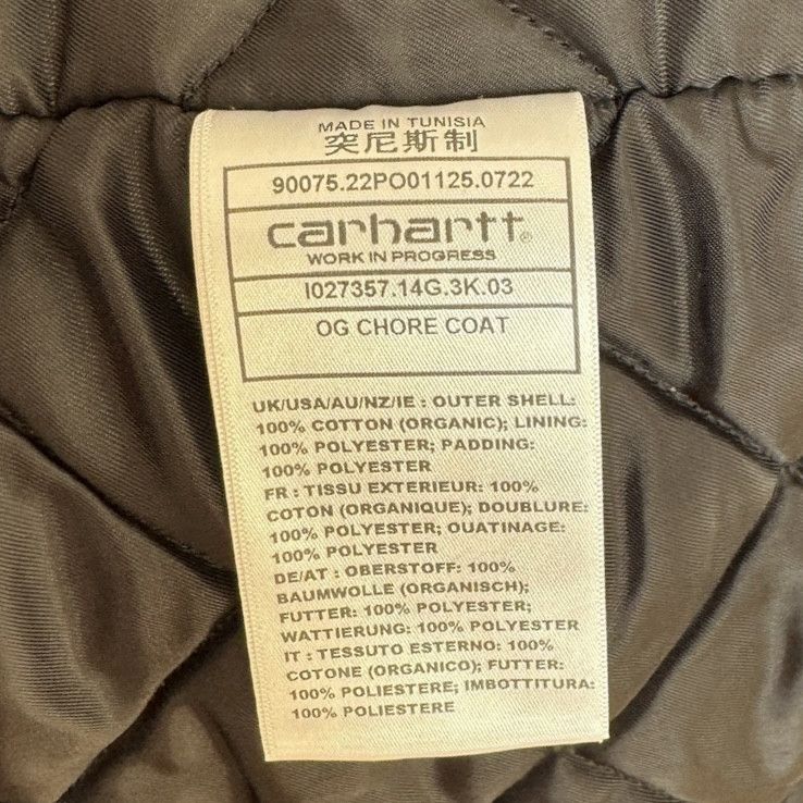 Carhartt Wip Carhartt WIP OG Chore navy jacket size M new Size US M / EU 48-50 / 2 - 7 Thumbnail