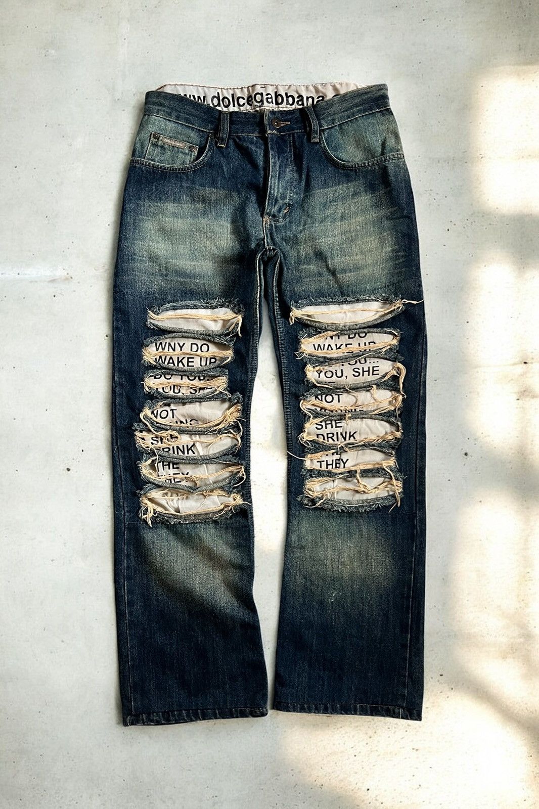Dolce & Gabbana Dolce & Gabbana FW2006 jeans Size US 33 - 1 Thumbnail