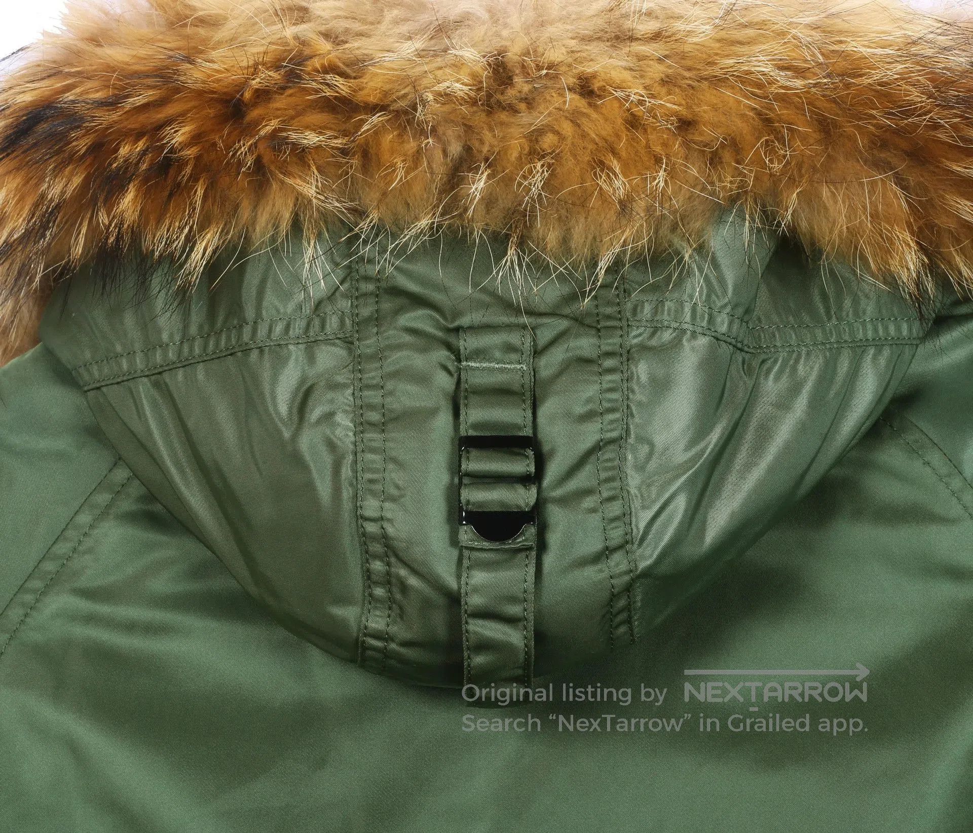 Mastermind Japan Green Fur-Hooded Heavy Coat - Size S. Size US S / EU 44-46 / 1 - 8 Thumbnail
