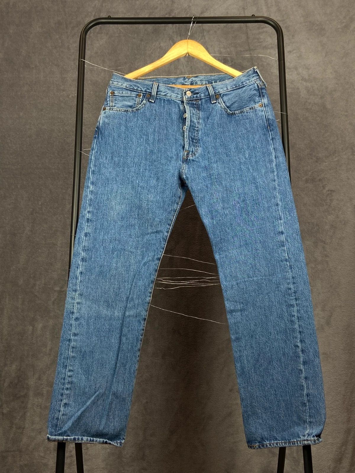 Levi's Levi’s Blue Denim Jeans L Vintage Streetwear Size US 38 / EU 54 - 1 Thumbnail