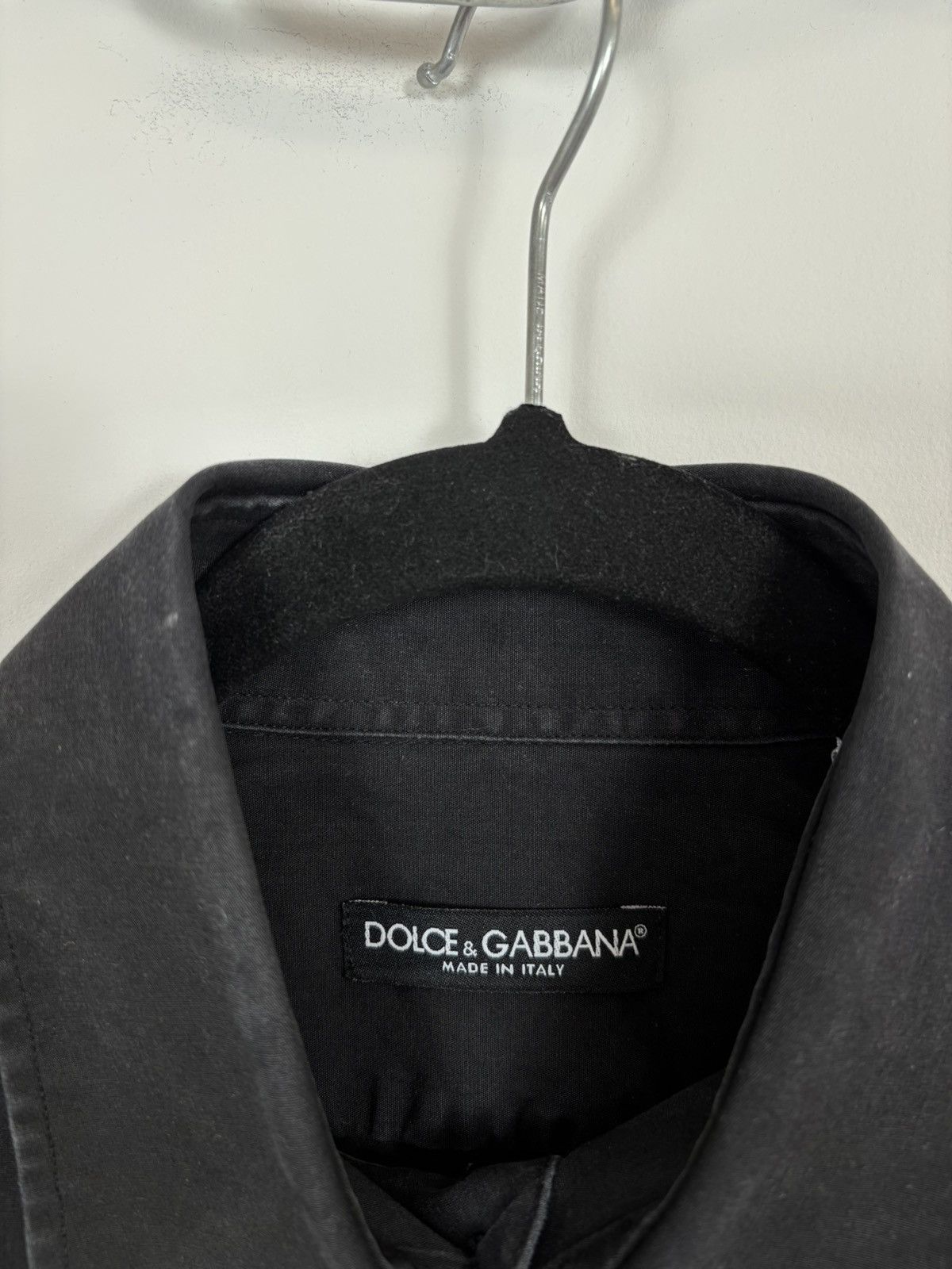 Dolce & Gabbana Dolce & Gabbana Vintage Men’s Button Up Long Sleeve Shirt Size US M / EU 48-50 / 2 - 11 Thumbnail