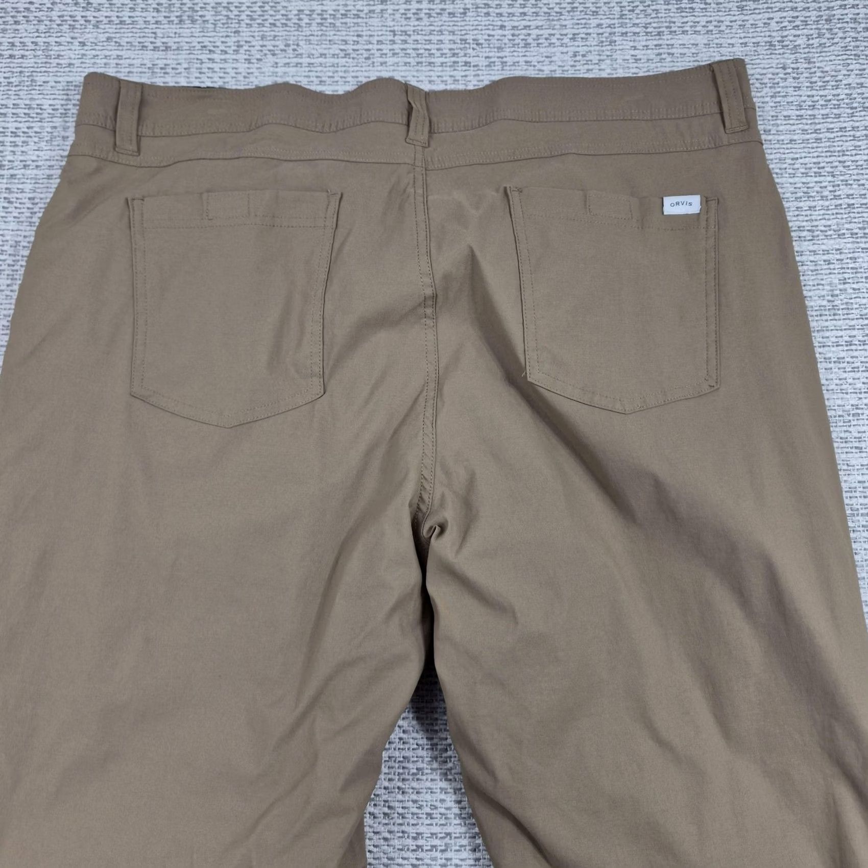 Orvis Orvis Pants Mens 40x30 Beige Fleece Lined Khaki Straight Leg Winter Outdoor Casual Workwear Travel Shirt? Size US 40 / EU 56 - 5 Thumbnail