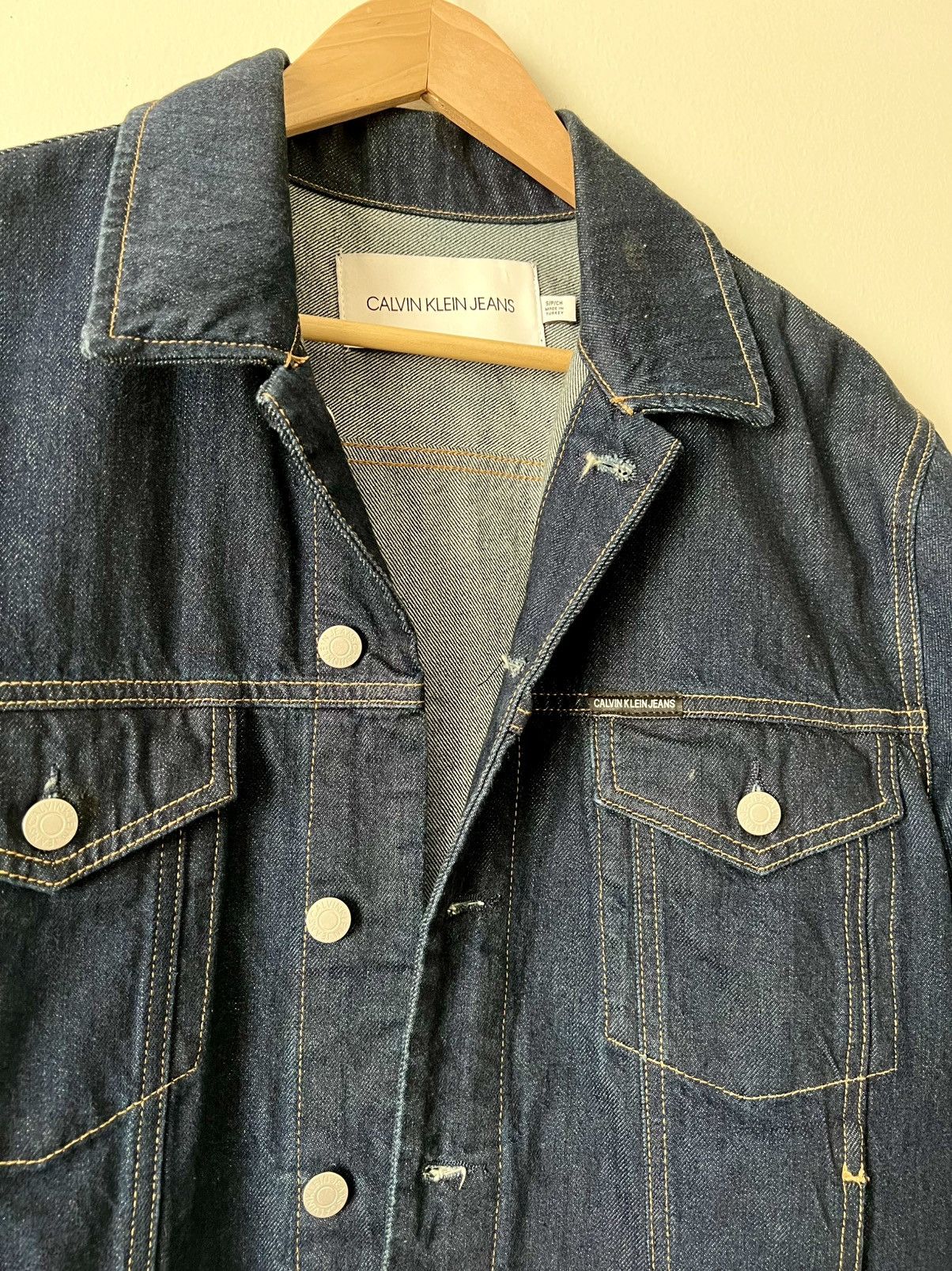 Calvin Klein Calvin Klein Jeans Denim Jacket Size US S / EU 44-46 / 1 - 2 Thumbnail