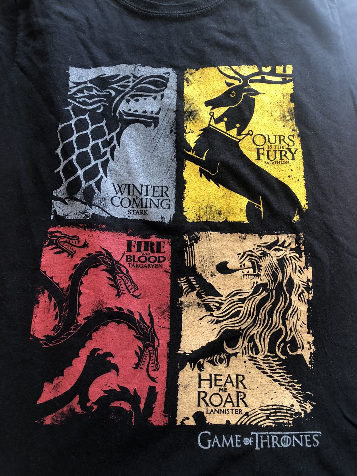 Vintage VINTAGE GAME OF THRONES HBO TV SERIES MOVIE TEE SHIRT Size US S / EU 44-46 / 1 - 2 Thumbnail