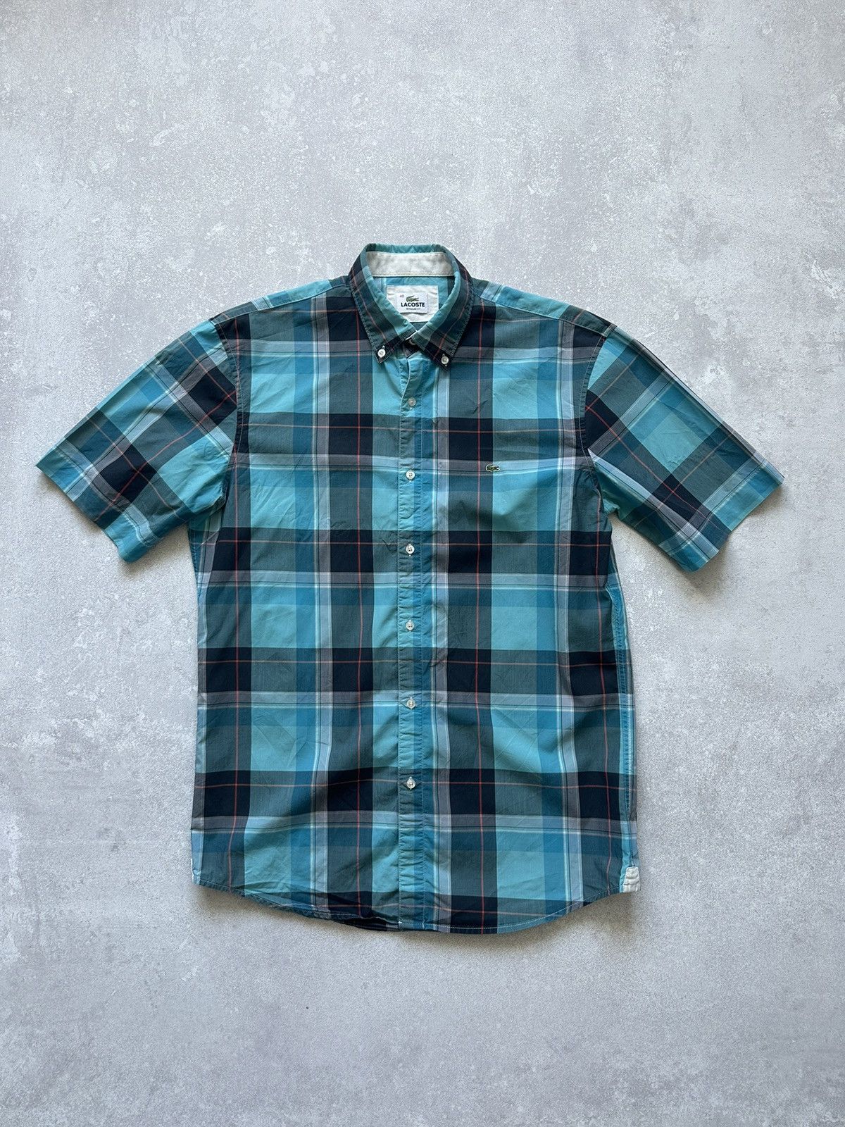 Lacoste Lacoste short sleeve shirt classic nova check size 40 Size US M / EU 48-50 / 2 - 1 Thumbnail