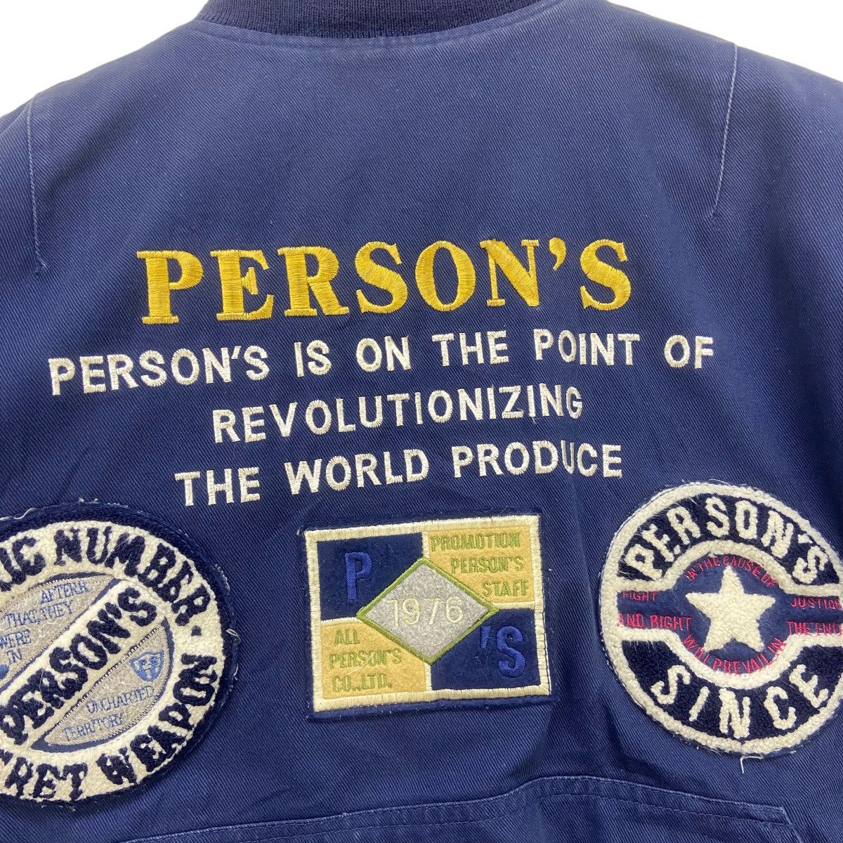 Japanese Brand × PERSON'S × Vintage Vintage Person’s Hype Street Fashion Stylish Bomber Oversize Size US S / EU 44-46 / 1 - 3 Thumbnail