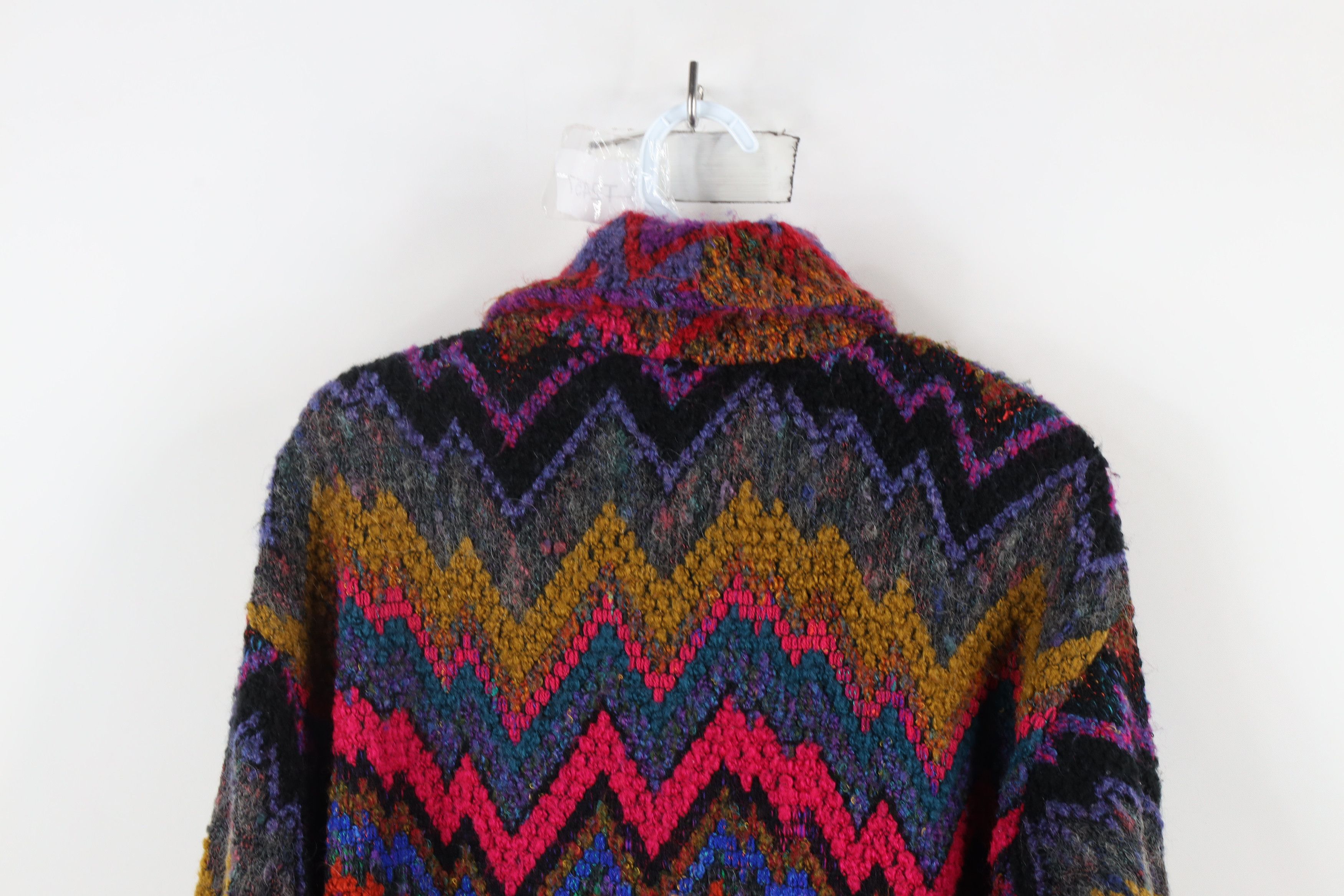 Vintage Vintage 90s Streetwear Zig Zag Turtleneck Sweater USA Size M / US 6-8 / IT 42-44 - 10 Thumbnail