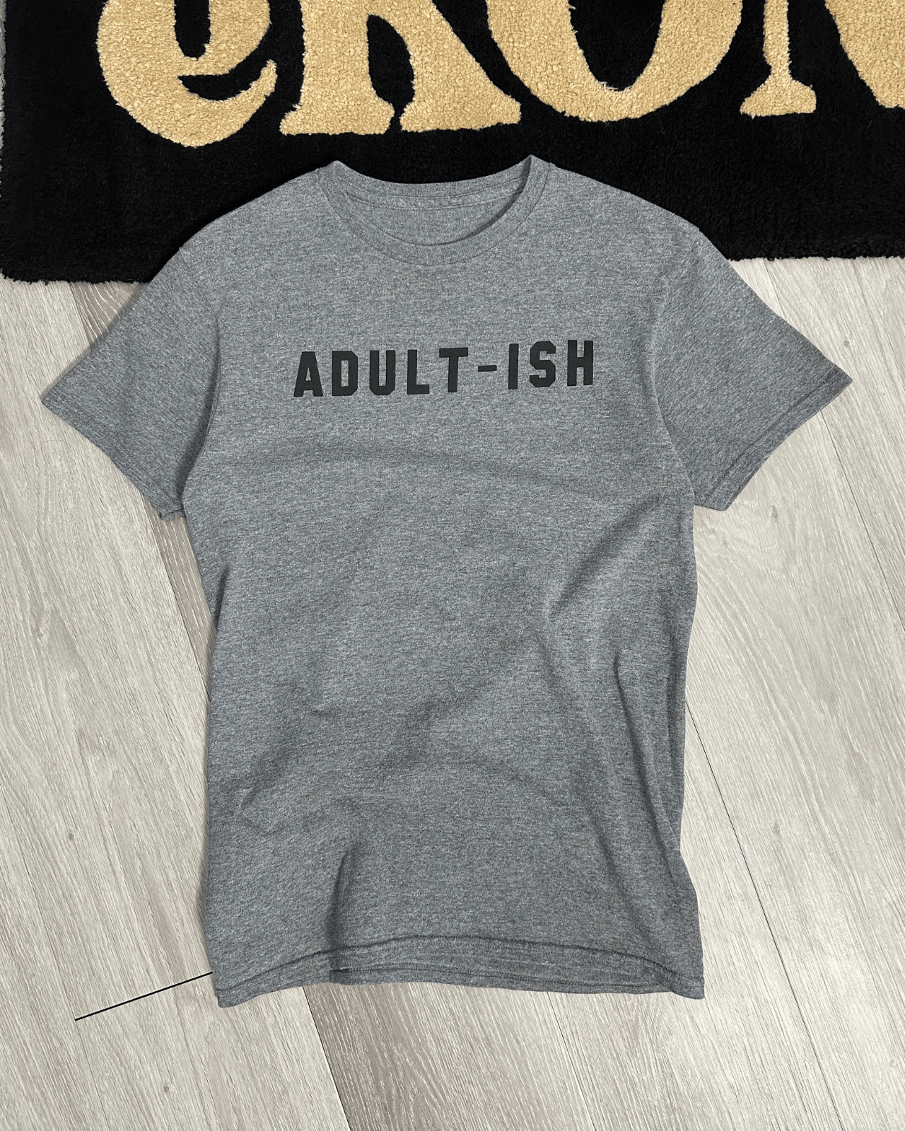 Vintage Vintage Adult-Ish Humor Funny Gray T-Shirt Size Small Size US S / EU 44-46 / 1 - 1 Thumbnail