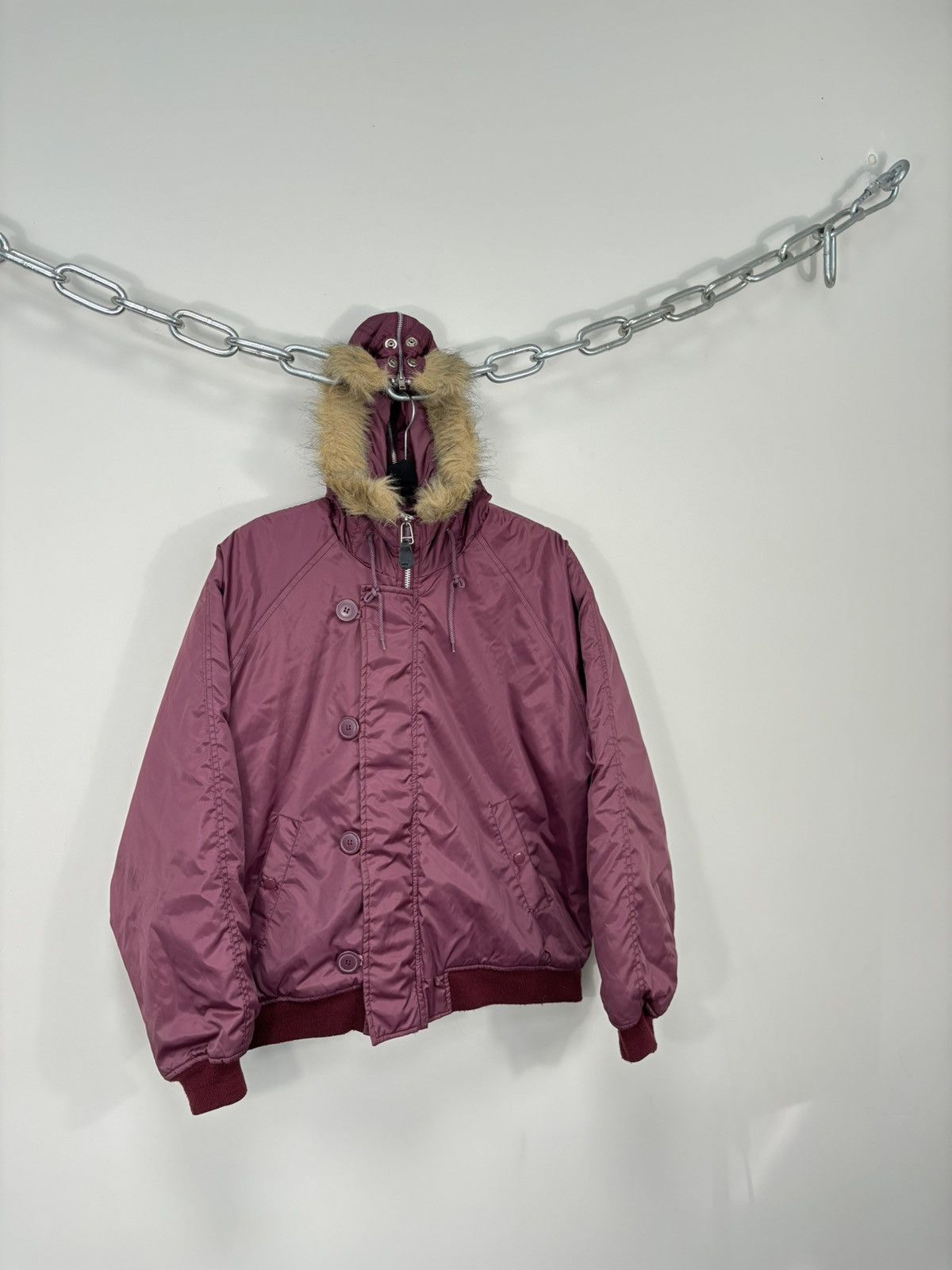 Vintage Vintage N-2B Flyer Avant Garde Army Military Bomber Jacket Size US M / EU 48-50 / 2 - 5 Thumbnail