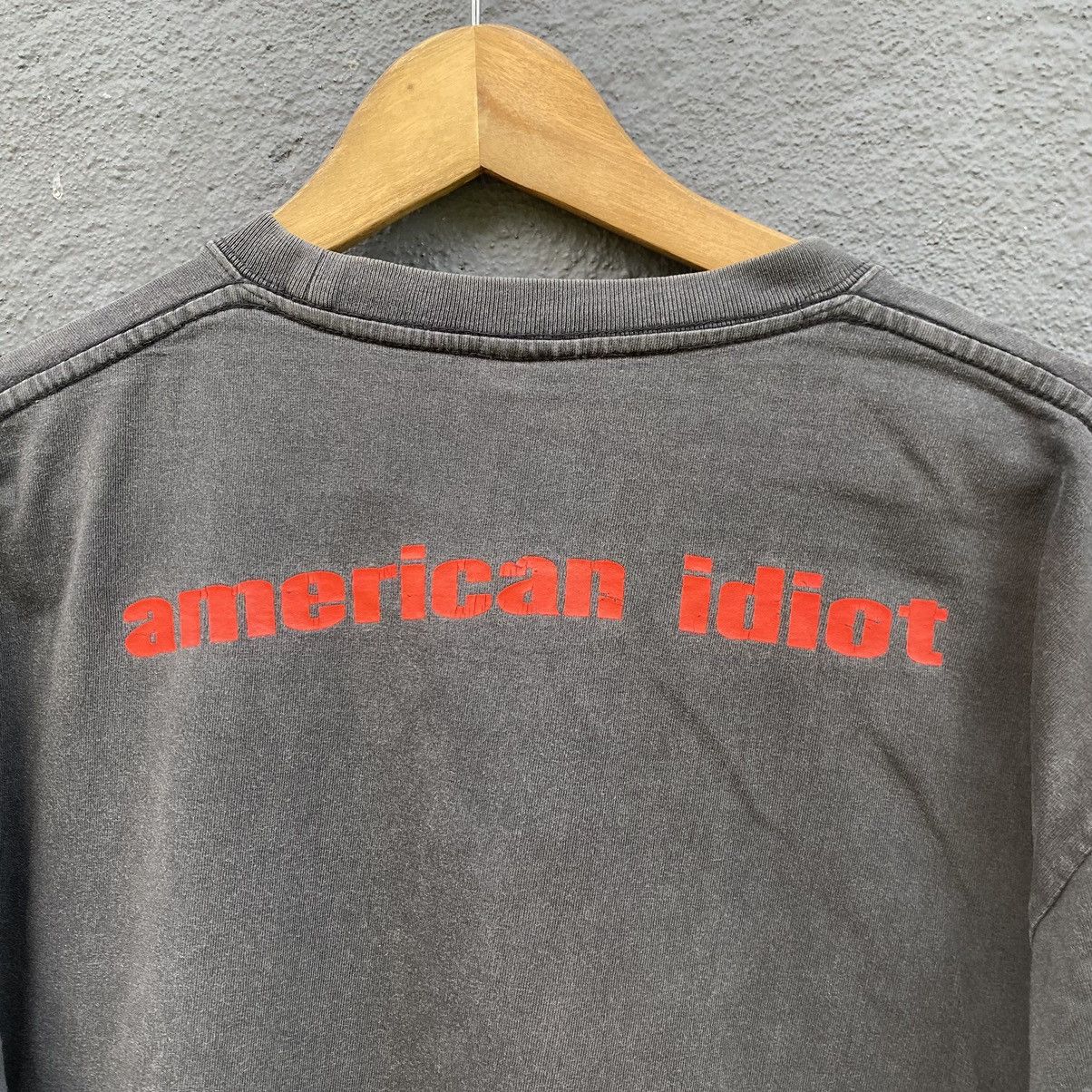 Vintage Thrashed Faded Green Day American Idiot Promo Boot ERD TEE Size US L / EU 52-54 / 3 - 4 Thumbnail