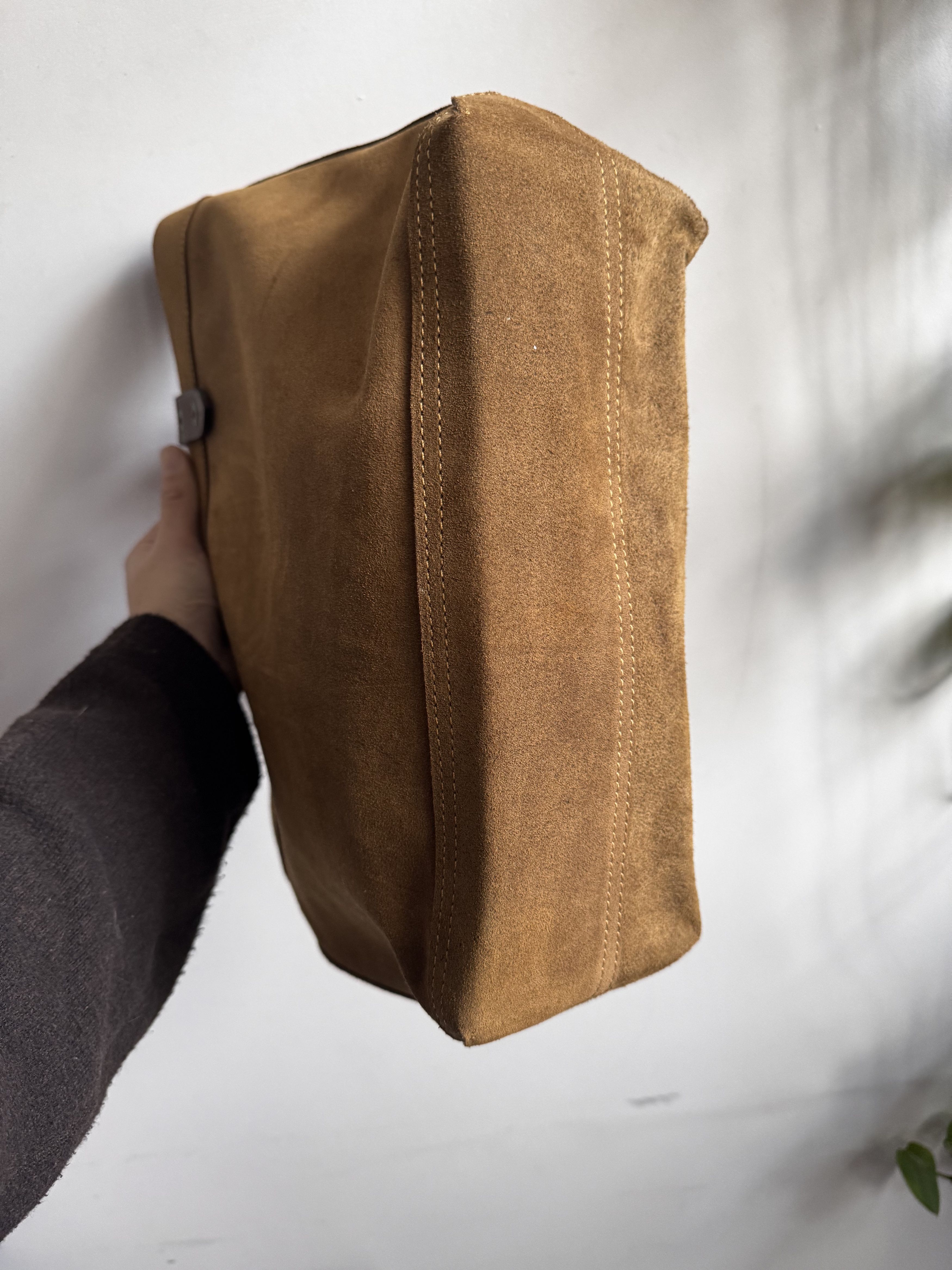 RRL Ralph Lauren NEW RRL Ralph Lauren Ranch Suede Tote Bag Size ONE SIZE - 4 Thumbnail