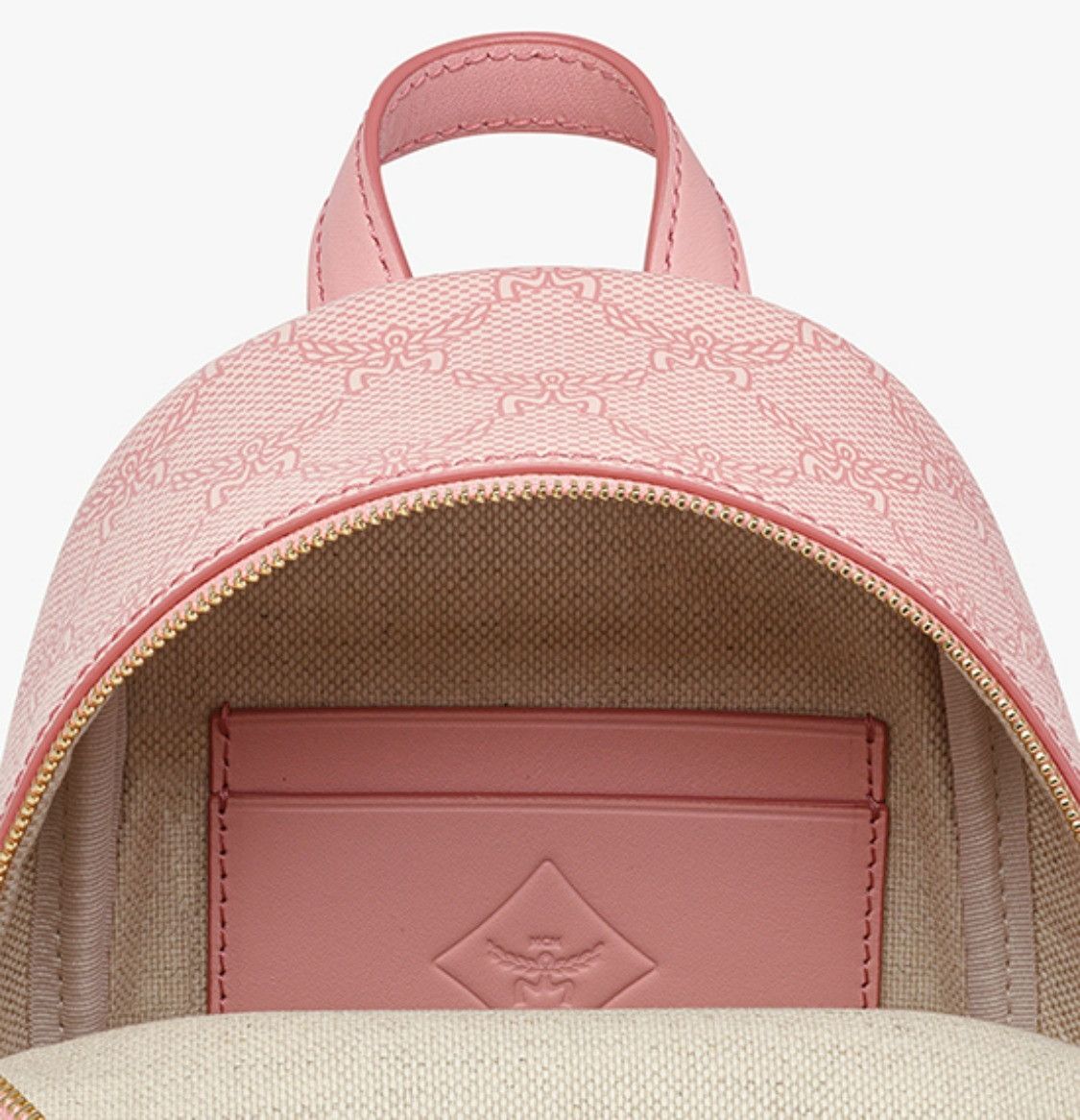 MCM o1mt1gz0725 Size: OS / xMini Backpack in Pink Size ONE SIZE - 4 Thumbnail