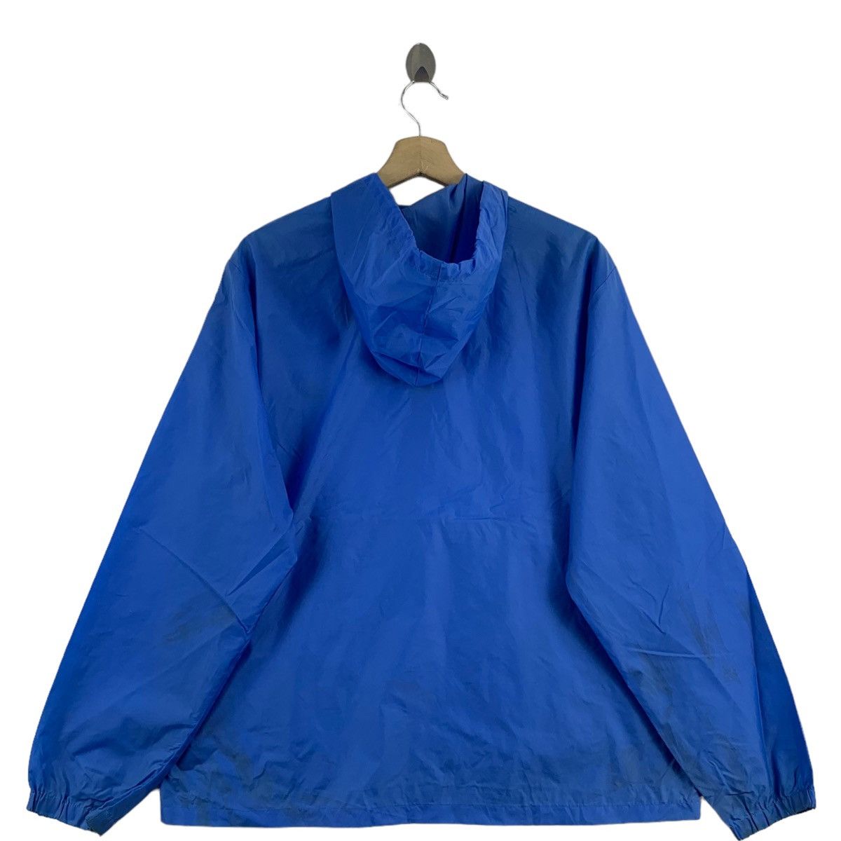Kangol × Vintage Vintage KANGOL ENGLAND Half Zipper Blue Light Jacket Size US L / EU 52-54 / 3 - 4 Thumbnail