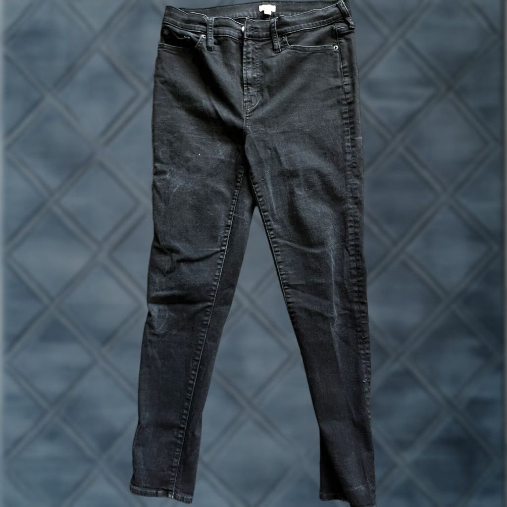 J.Crew J.CREW Factory Black Skinny Jeans Women Size 31 Regular Size 24" / US 00 / IT 34 - 1 Thumbnail
