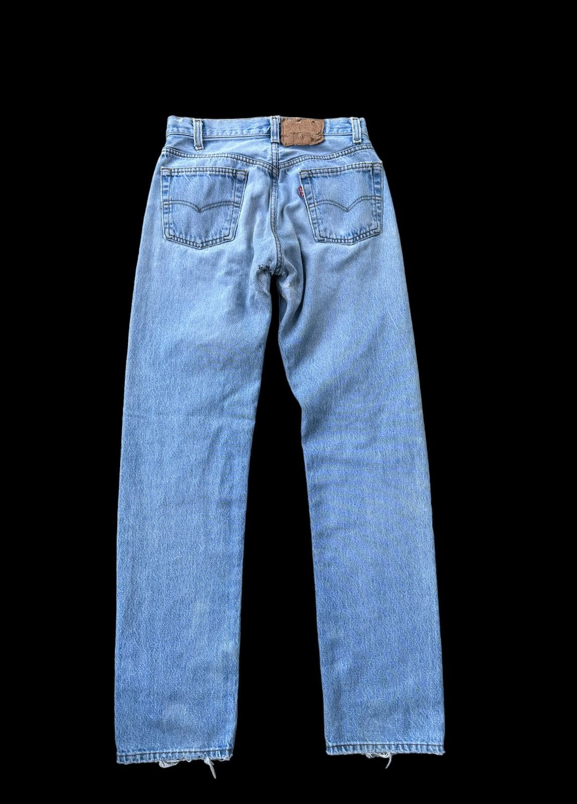 Levi's Vintage Levi’s 501 top button 552 distressed jeans Size US 28 / EU 44 - 1 Thumbnail