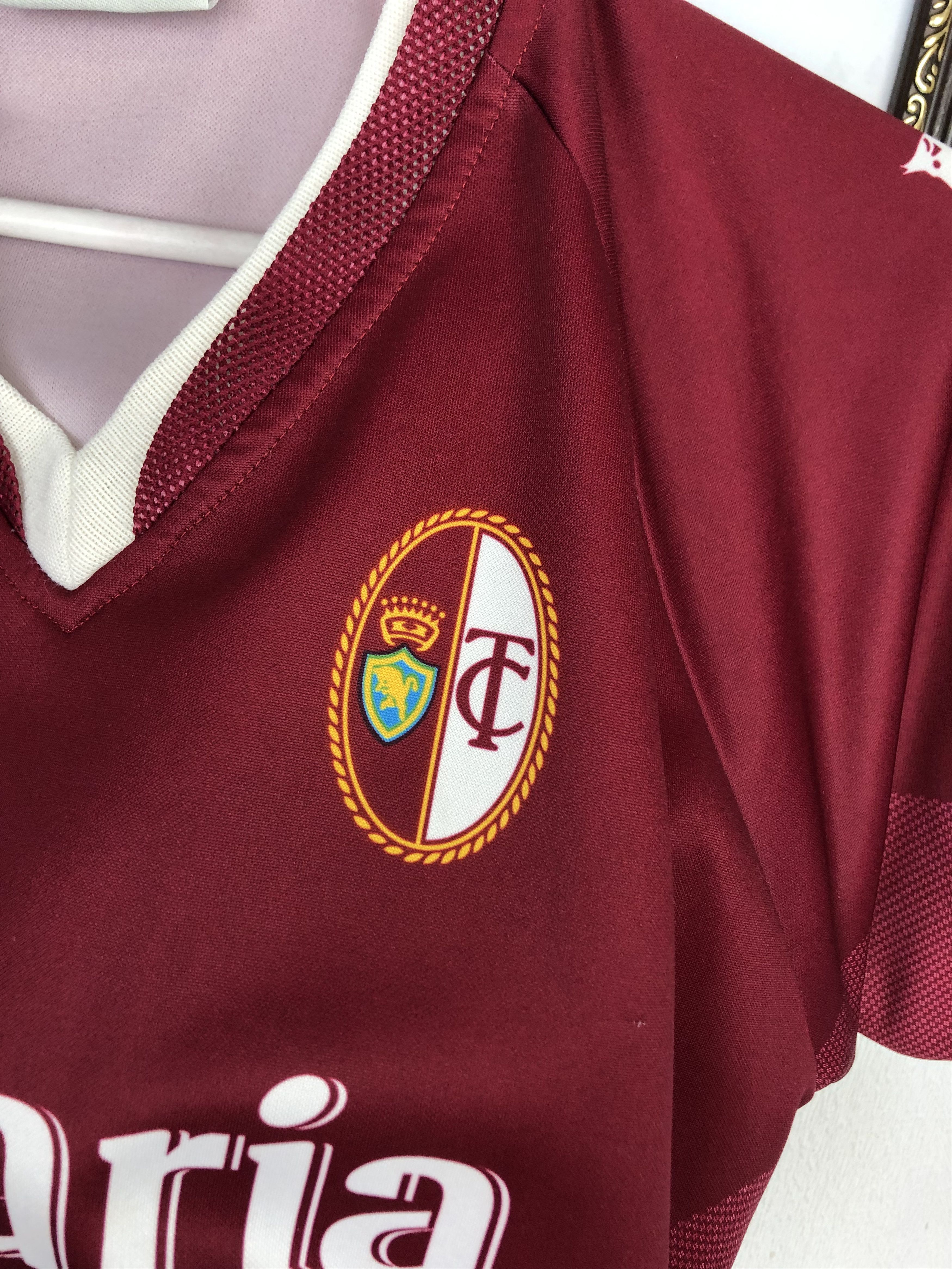 Asics Torino football shirt Tee Soccer Maglia Jersey Hype Rare Size US XS / EU 42 / 0 - 4 Thumbnail