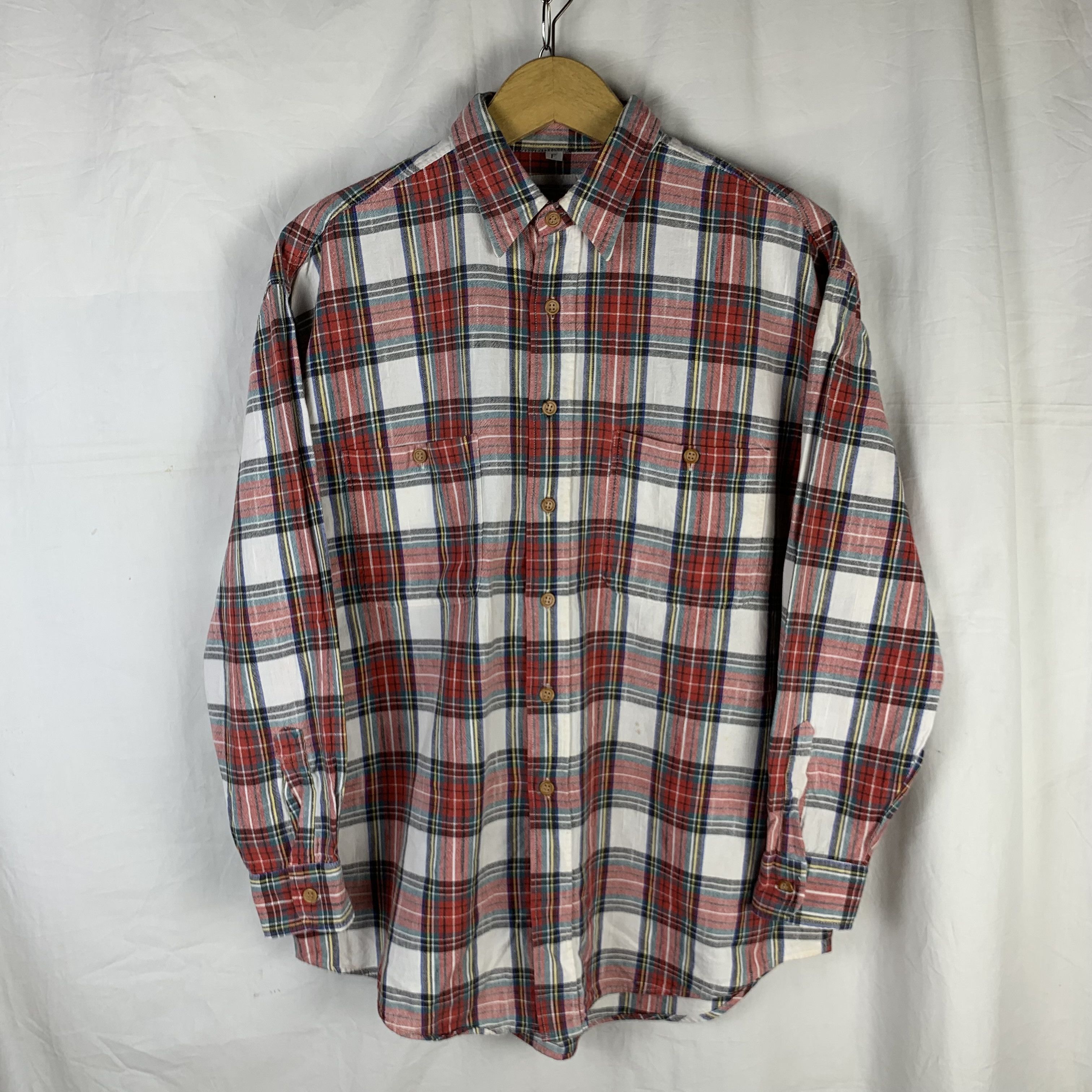 Japanese Brand Perma Frost M.B.C Plaid Flannel Shirt Size US M / EU 48-50 / 2 - 1 Thumbnail