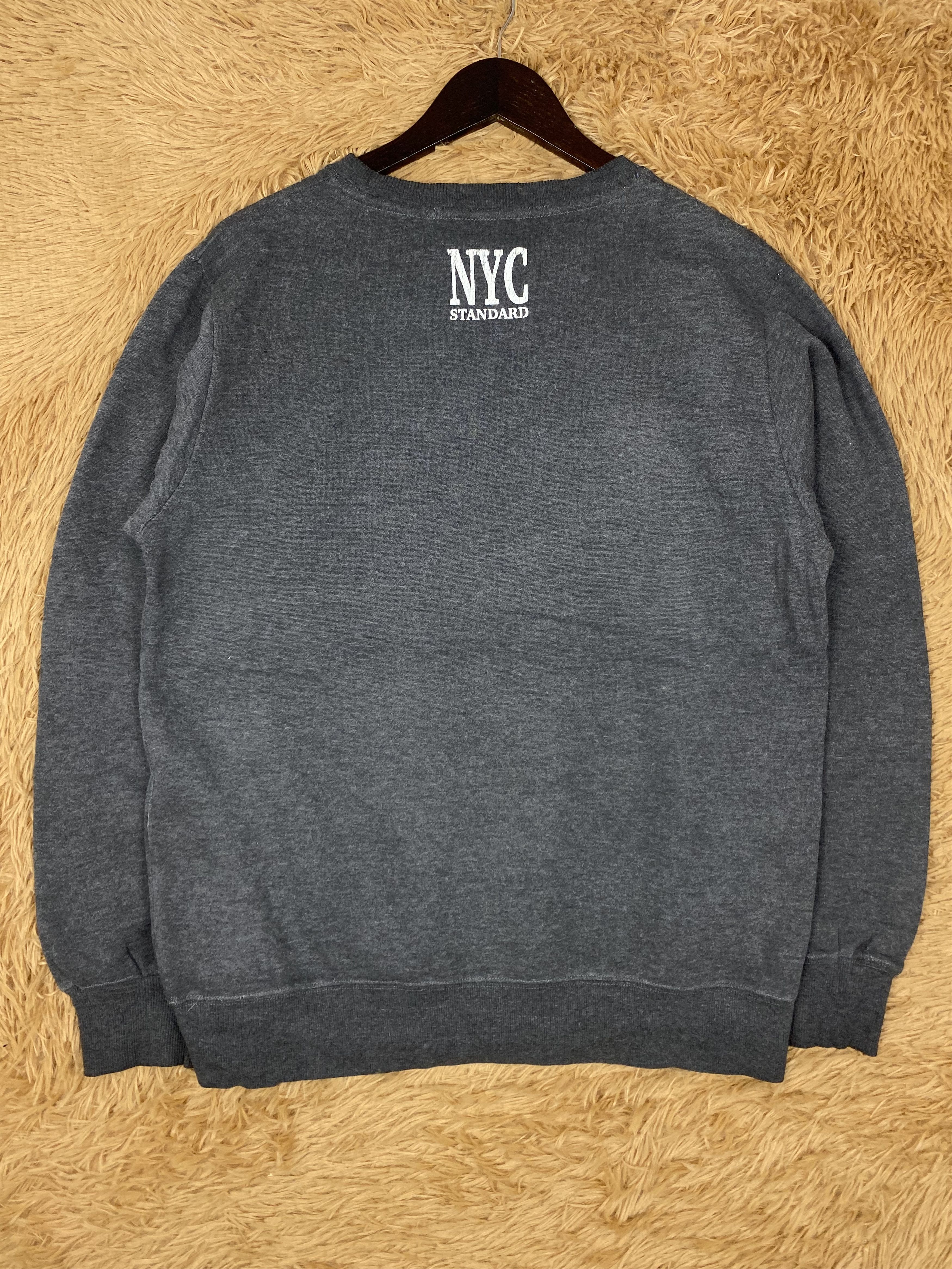 Designer × Vintage Vintage New York Standard Sweatshirts PS0220 Size US L / EU 52-54 / 3 - 4 Thumbnail
