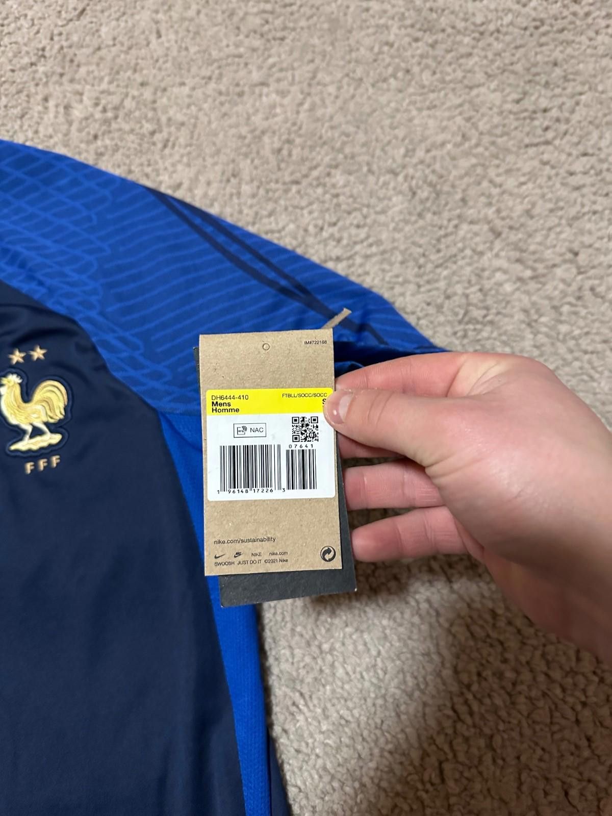 Nike Nike France 2022/23 Football Soccer Training Suit Sz S Size US S / EU 44-46 / 1 - 5 Thumbnail