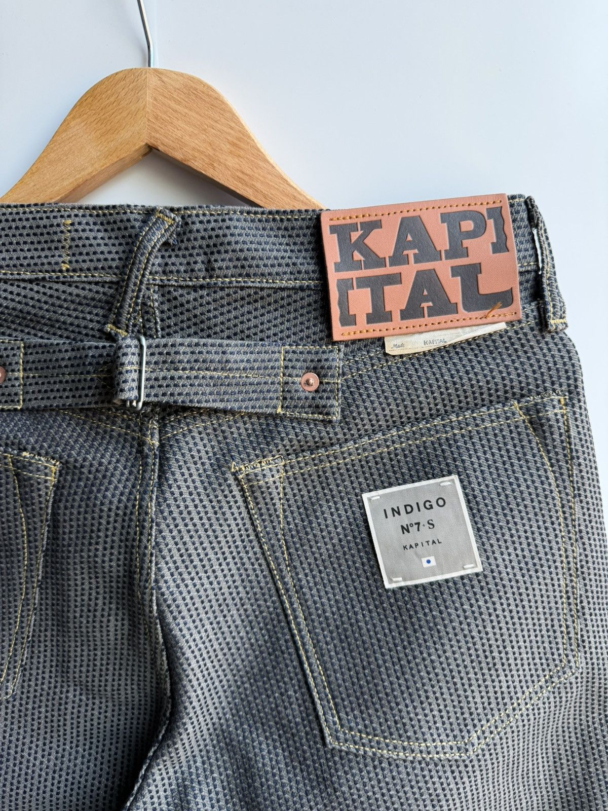 Kapital Century Denim 5P MONKEY CISCO- Sumi (N7S) 30x28.5 Size US 32 / EU 48 - 4 Thumbnail