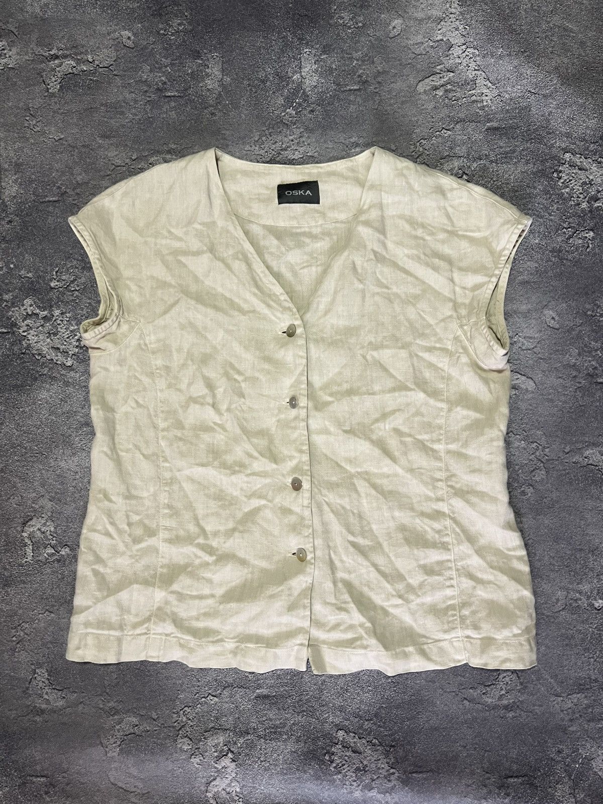 OSKA Vintage OSKA Avant-Garde Button-Up Shirt If Six Was Nine Size M / US 6-8 / IT 42-44 - 1 Thumbnail