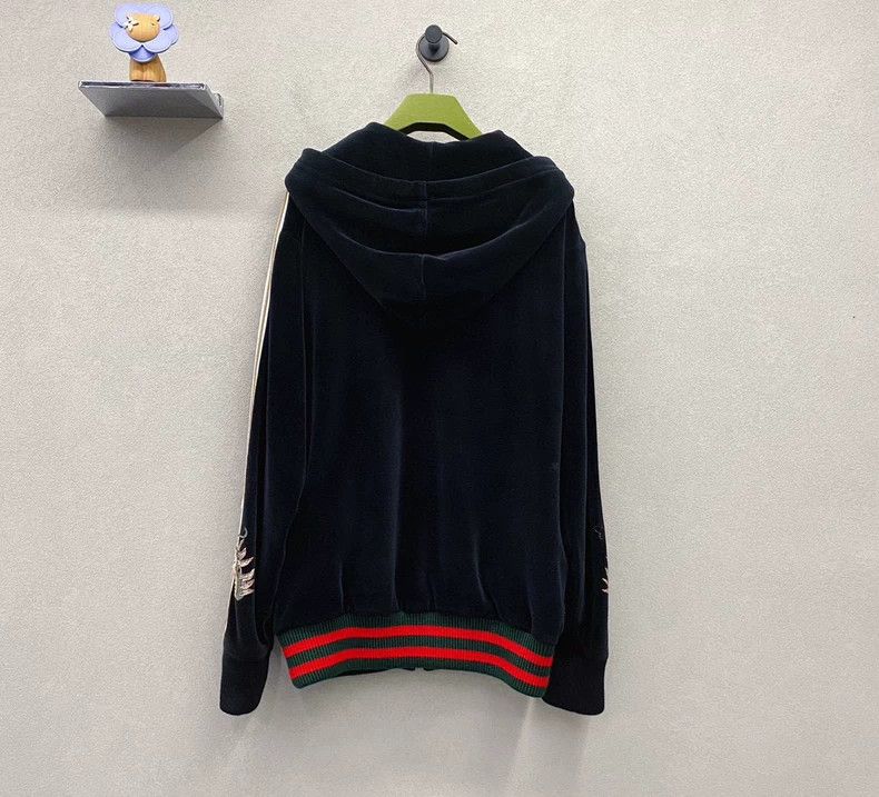 Gucci GucciBlack velvet jacket with dragon pattern embroidery 250 Size US S / EU 44-46 / 1 - 2 Thumbnail
