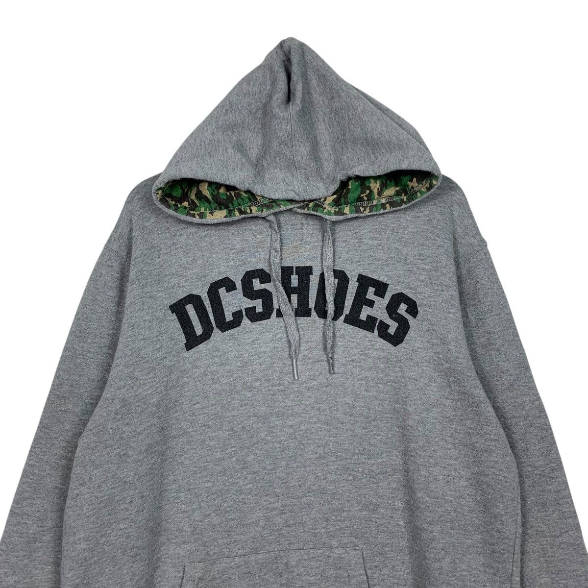 DC DC SHOES Big Logo Pullover Hoodie Sweatshirt #2663-C119 Size US L / EU 52-54 / 3 - 2 Thumbnail