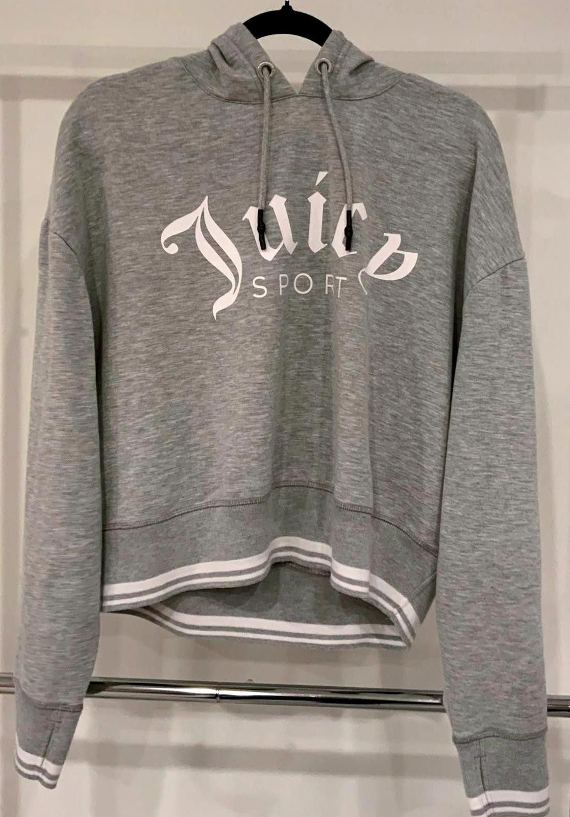 Juicy Couture Jeans Juicy Couture Gray Cropped Hoodie - Sport Edition, Size L Size L / US 10 / IT 46 - 1 Thumbnail