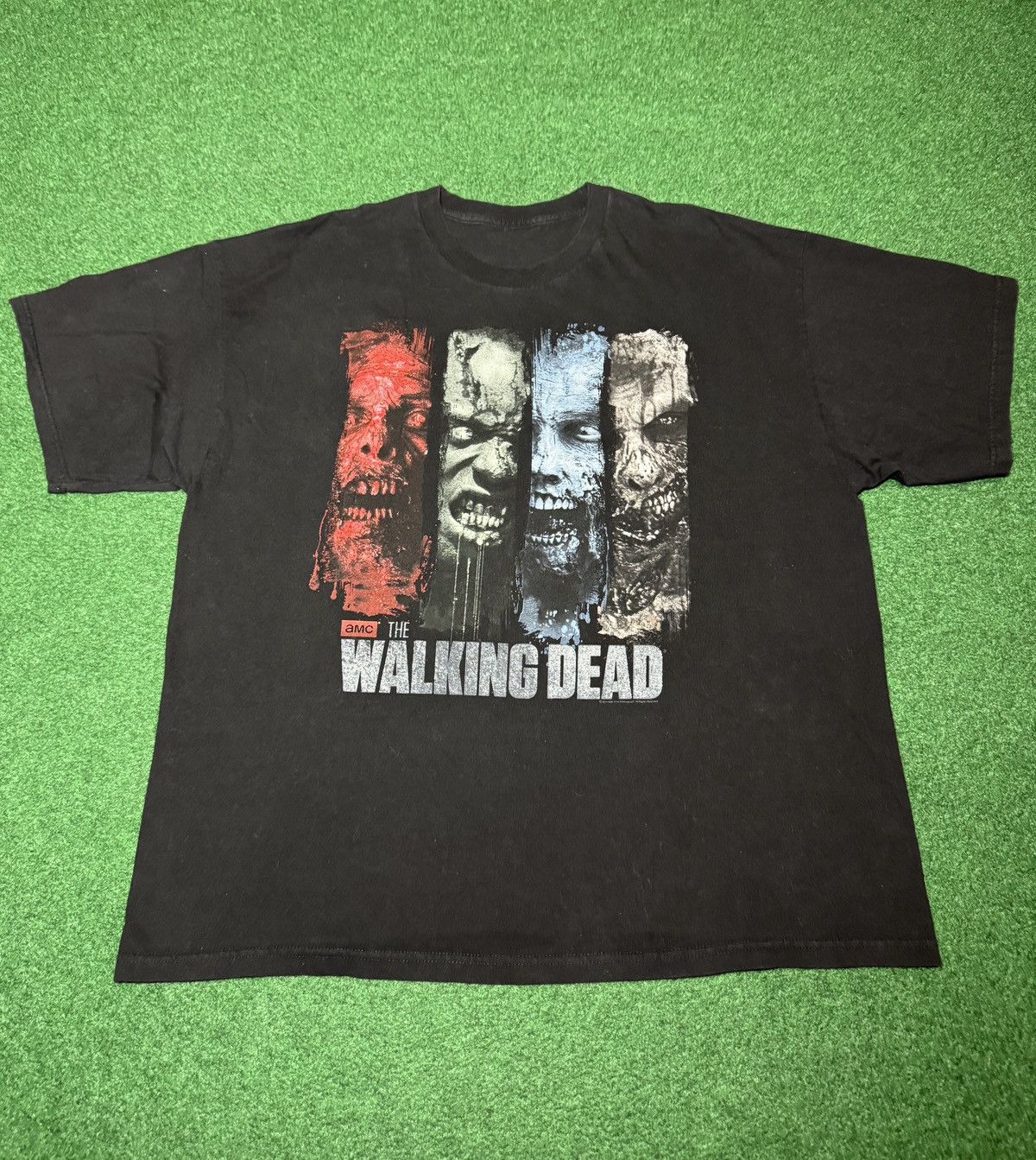 Delta Walking Dead Horror Zombie TV AMC Promo XL Black T Shirt Size US XL / EU 56 / 4 - 1 Thumbnail