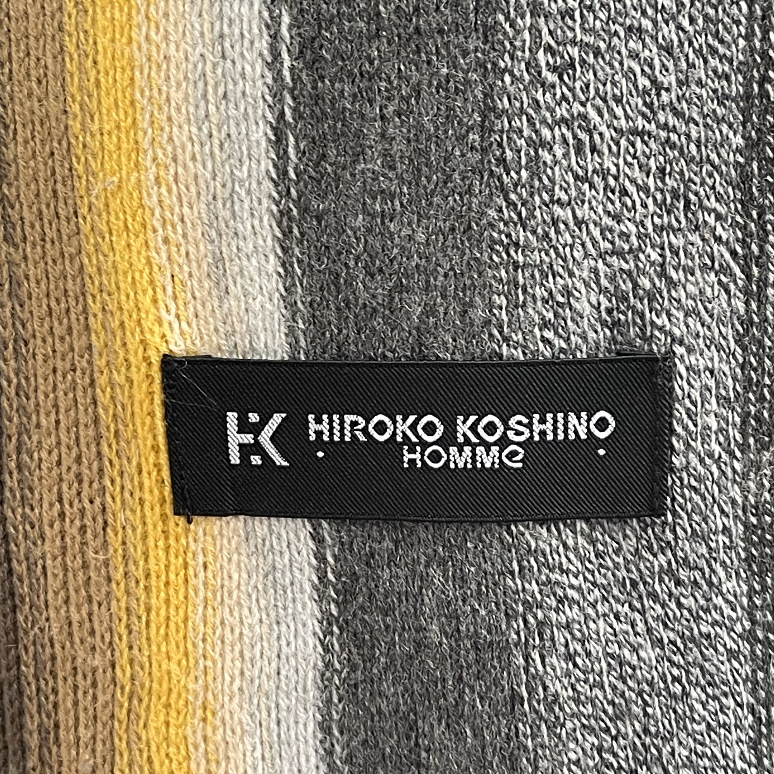 Hiroko Koshino Homme Vintage Hiroko Koshino Scarf / Muffler - 6043 Size ONE SIZE - 7 Thumbnail
