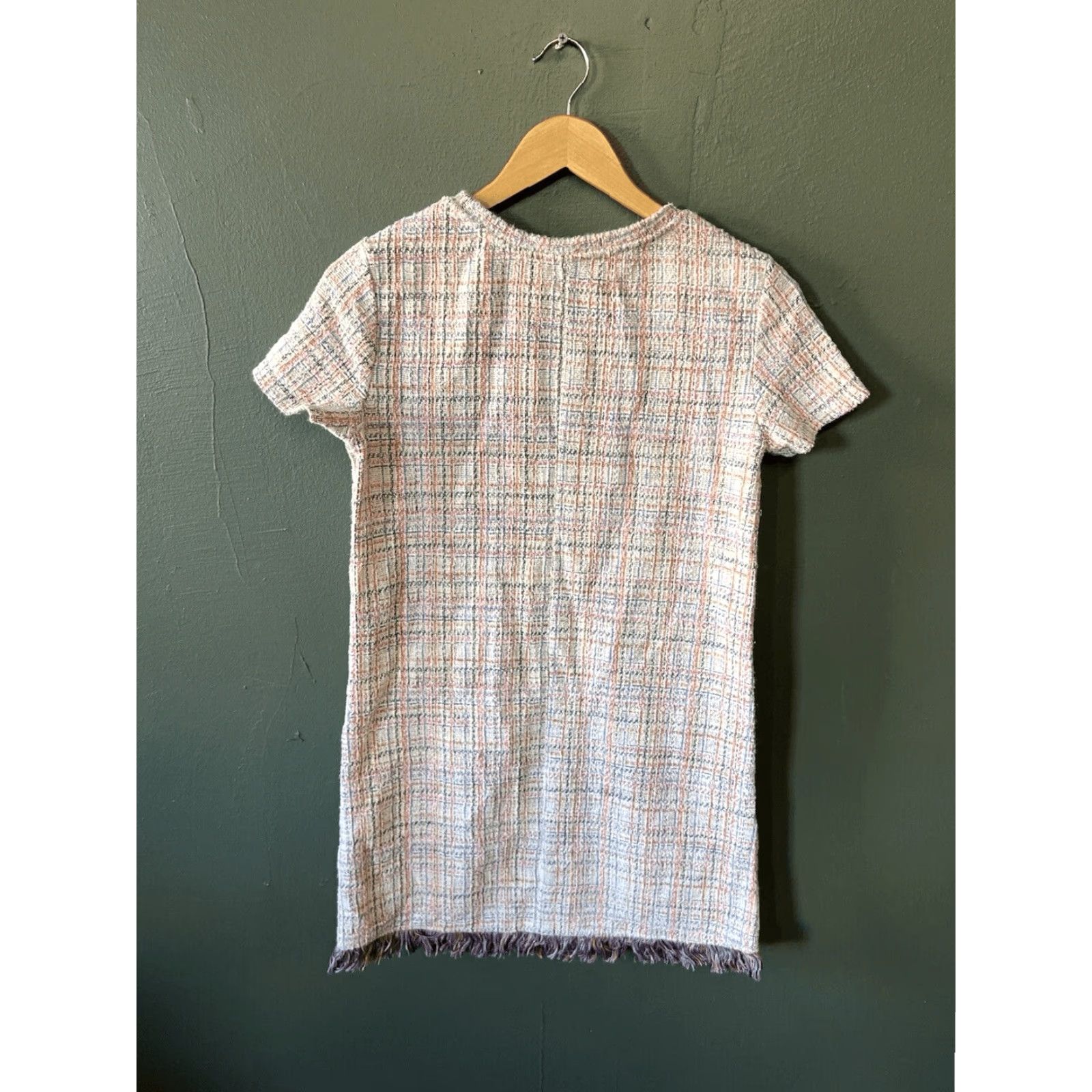 Zara Zara Trafaluc Womens Short Sleeve Knit Multicolor Shirt Dress Size Small Size S / US 4 / IT 40 - 2 Thumbnail