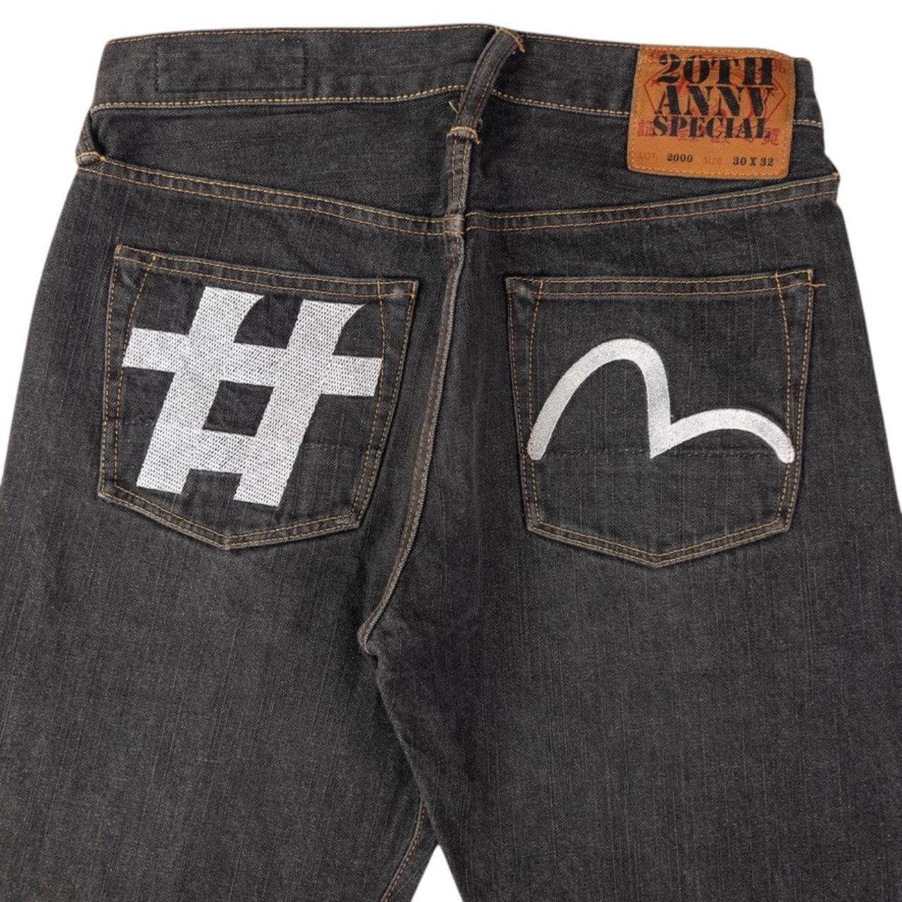 Evisu Vintage Evisu 20th Anniversary Gull Denim Jeans Size W30 Size US 29 - 1 Thumbnail
