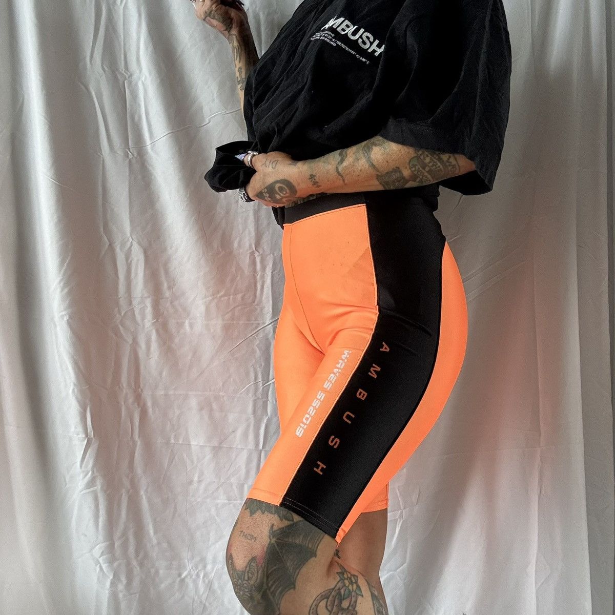Ambush Design AMBUSH SS2015 2-toned cycling shorts Size 26" / US 2 / IT 38 - 2 Thumbnail