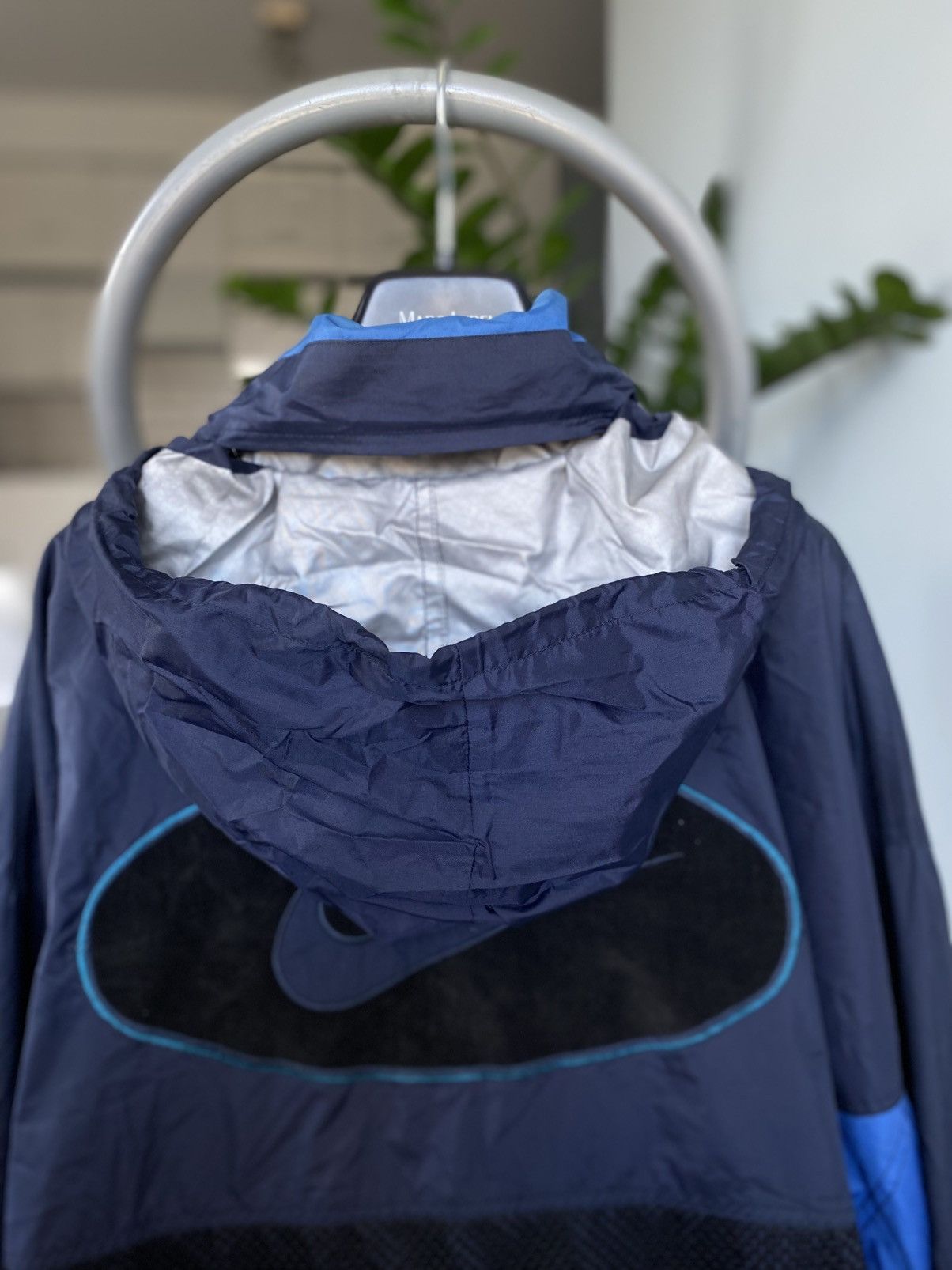 Nike × Vintage Nike Jacket Mens Large Blue Vintage Agassi Challenge Court Size US XL / EU 56 / 4 - 5 Thumbnail