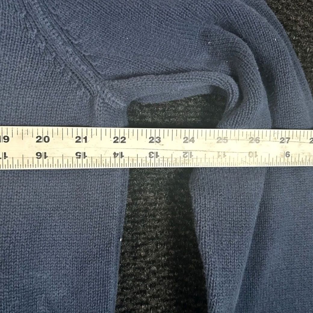 Eddie Bauer Eddie Bauer Sweater Mens Large Blue 100% Cotton Quarter Zip Pullover Size US L / EU 52-54 / 3 - 5 Thumbnail