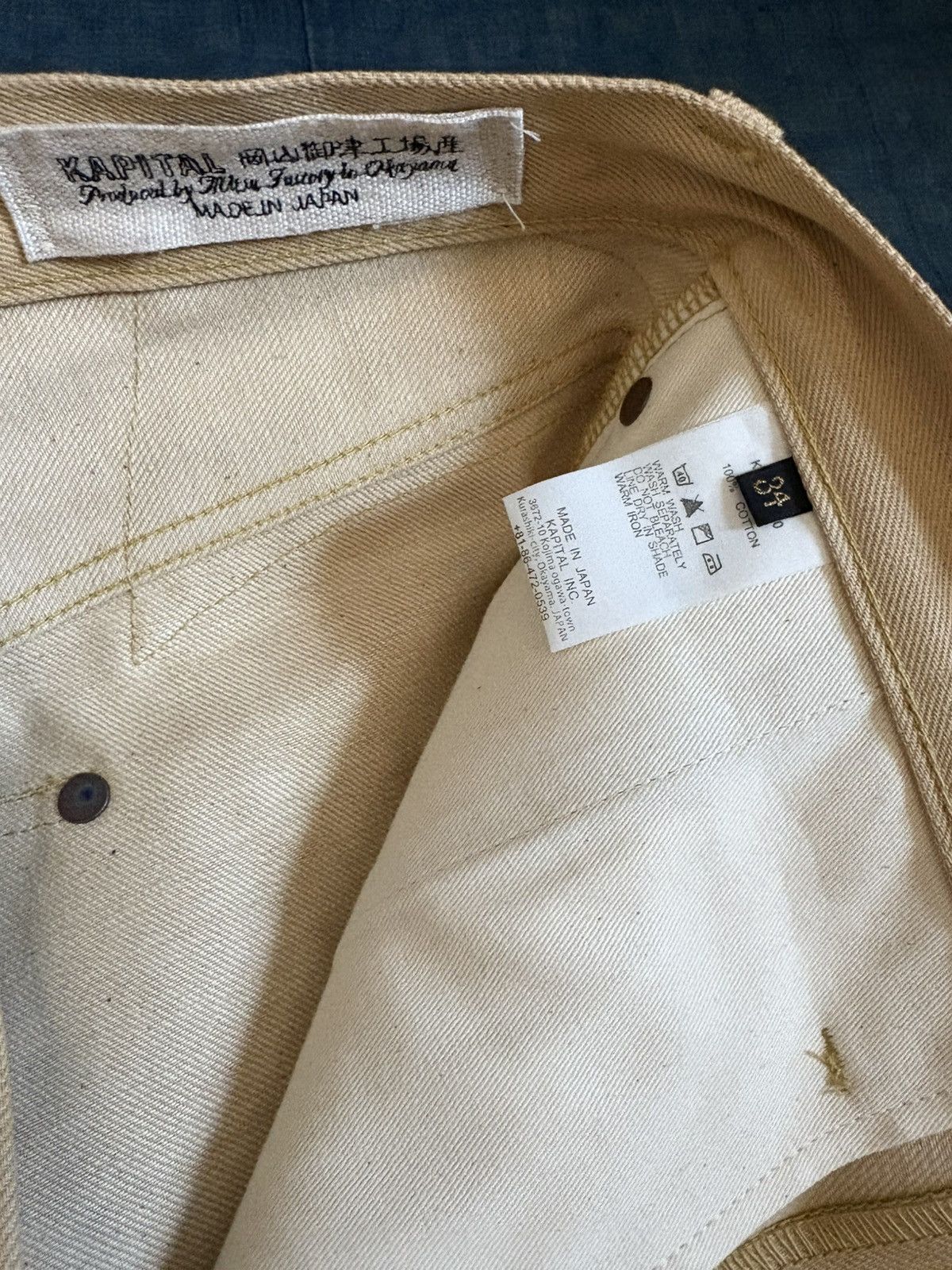 Kapital Kapital Santo Domingo Thunderbird Cotton Pants Size US 34 / EU 50 - 11 Thumbnail