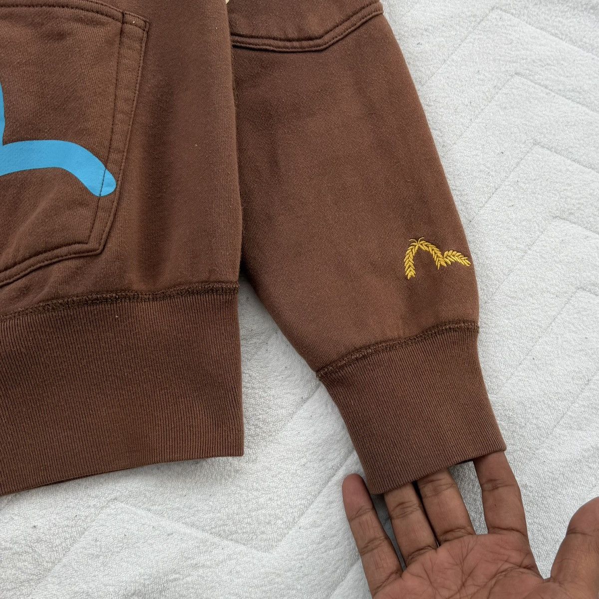 Evisu Evisu Multi Logo Patch Zip Hoodie Rare Design Streetwear Size US M / EU 48-50 / 2 - 11 Thumbnail