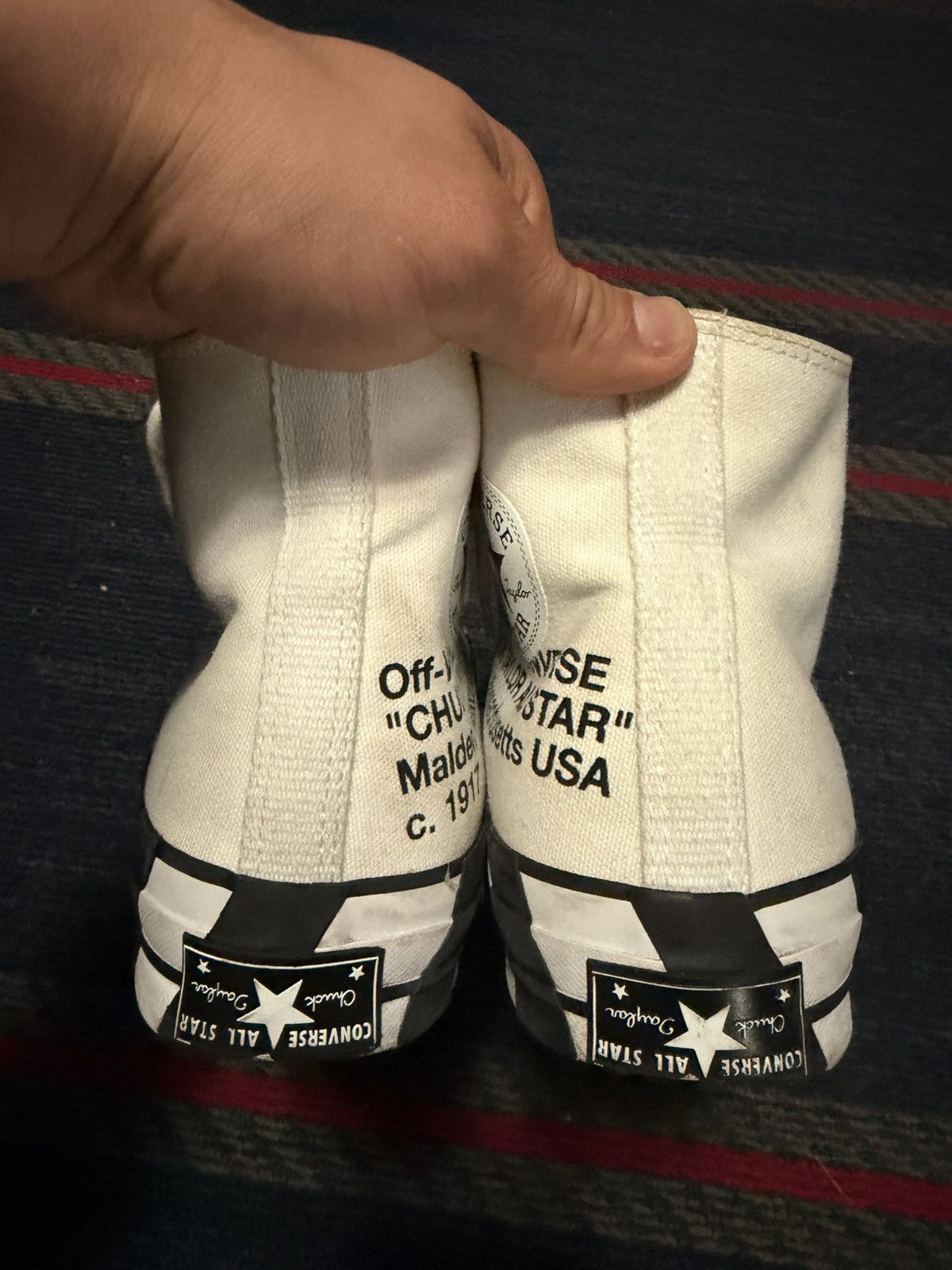 Nike × Off-White Off white x Nike x Converse Size US 10.5 / EU 43-44 - 4 Thumbnail