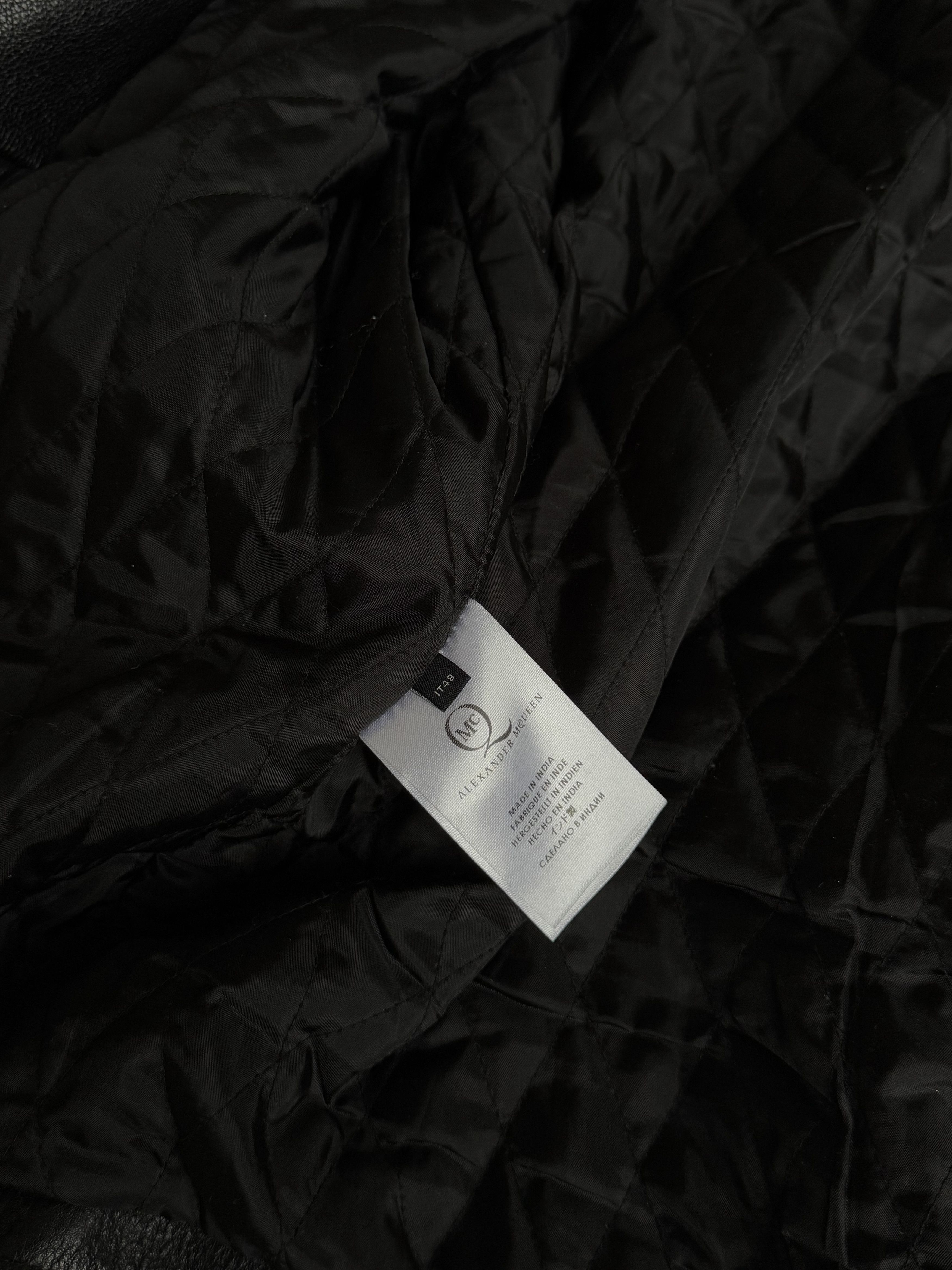 Alexander McQueen Alexander McQueen Leather Biker Jacket Size US M / EU 48-50 / 2 - 18 Thumbnail