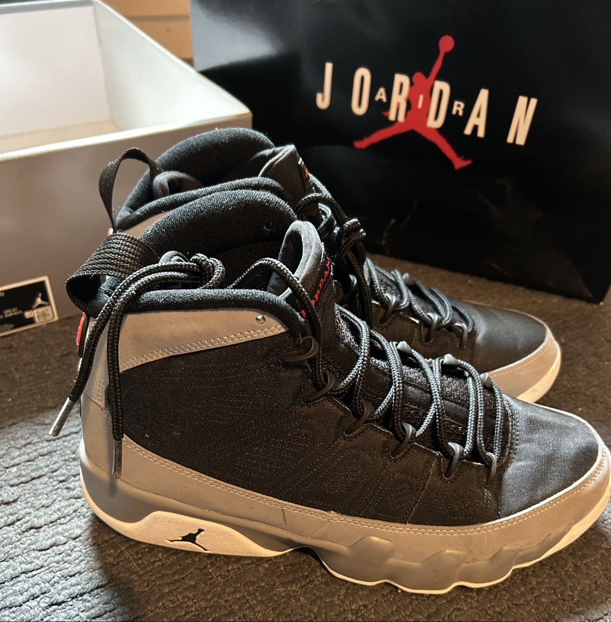 Jordan Brand Jordan Retro 9 Particle Gray Size US 9 / EU 42 - 6 Thumbnail