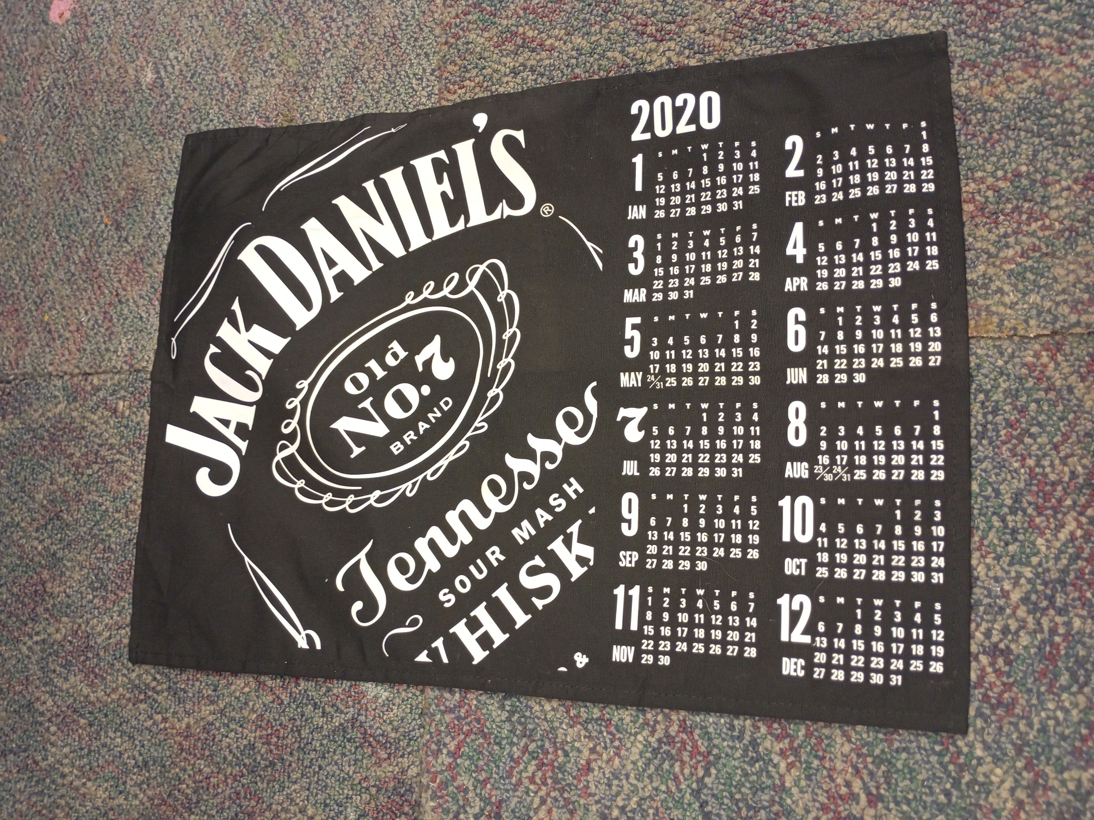 Other Jack Daniels Calendar 2020 Size ONE SIZE - 2 Thumbnail