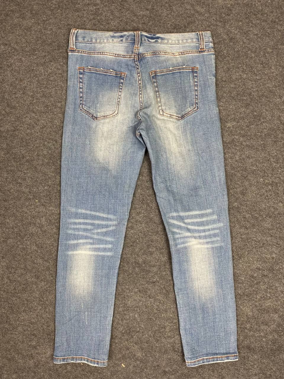 Japanese Brand elle paris distressed denim nice design Size 32" / US 10 / IT 46 - 3 Thumbnail