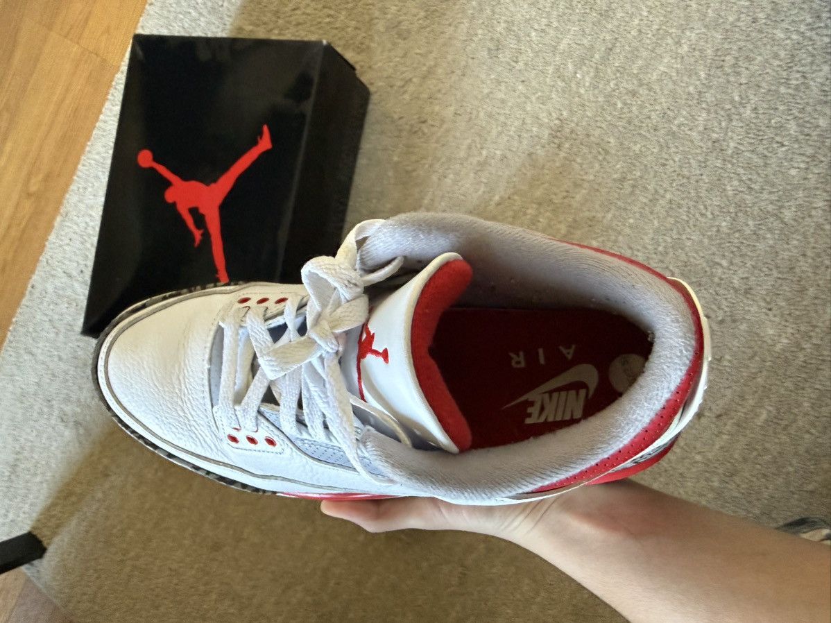 Jordan Brand Jordan 3 Fire Red 2022 Size US 8 / EU 41 - 2 Thumbnail