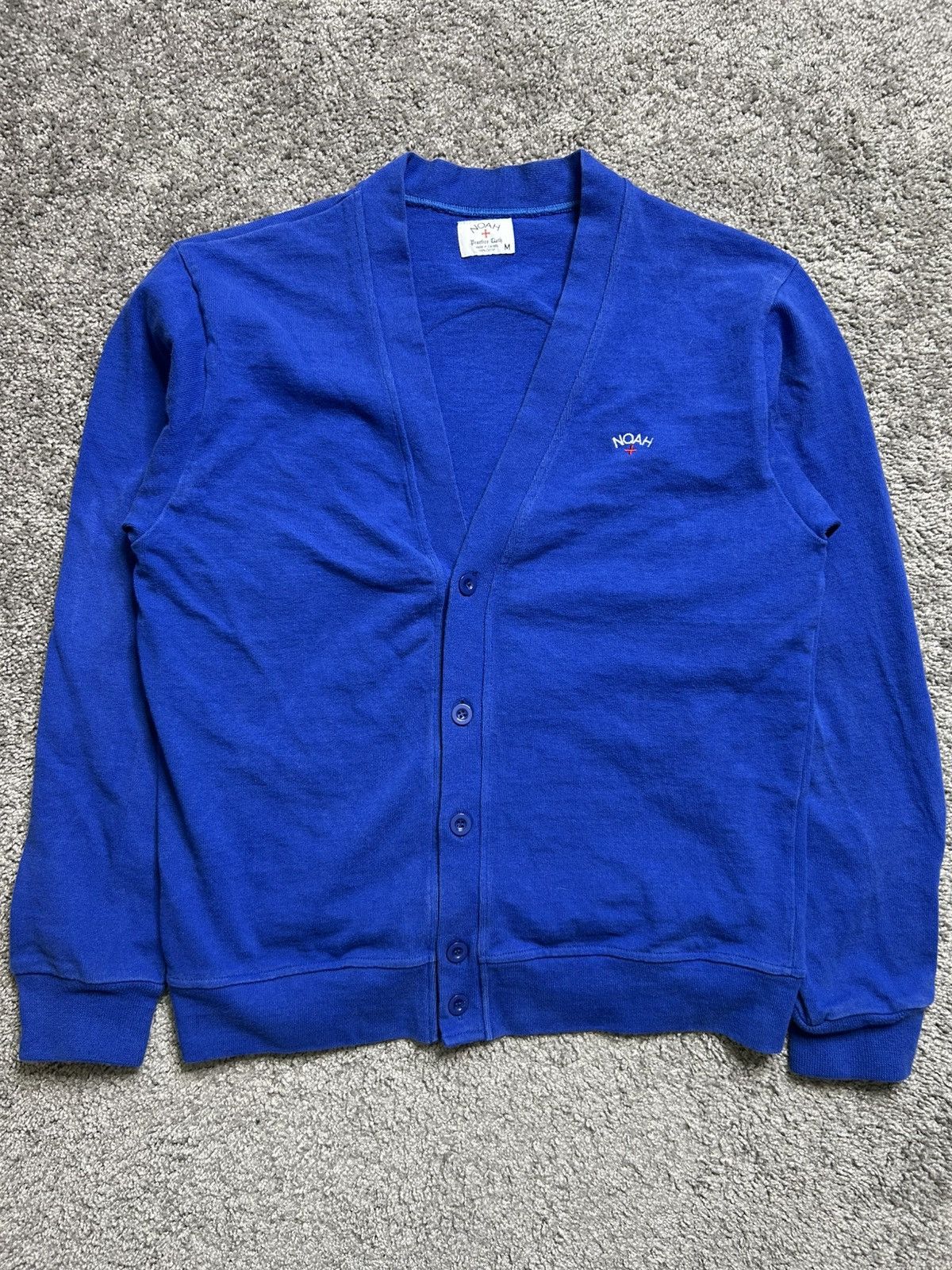 Other Noah Pirates Embroidered Cardigan Blue Made in Canada Size US M / EU 48-50 / 2 - 4 Thumbnail