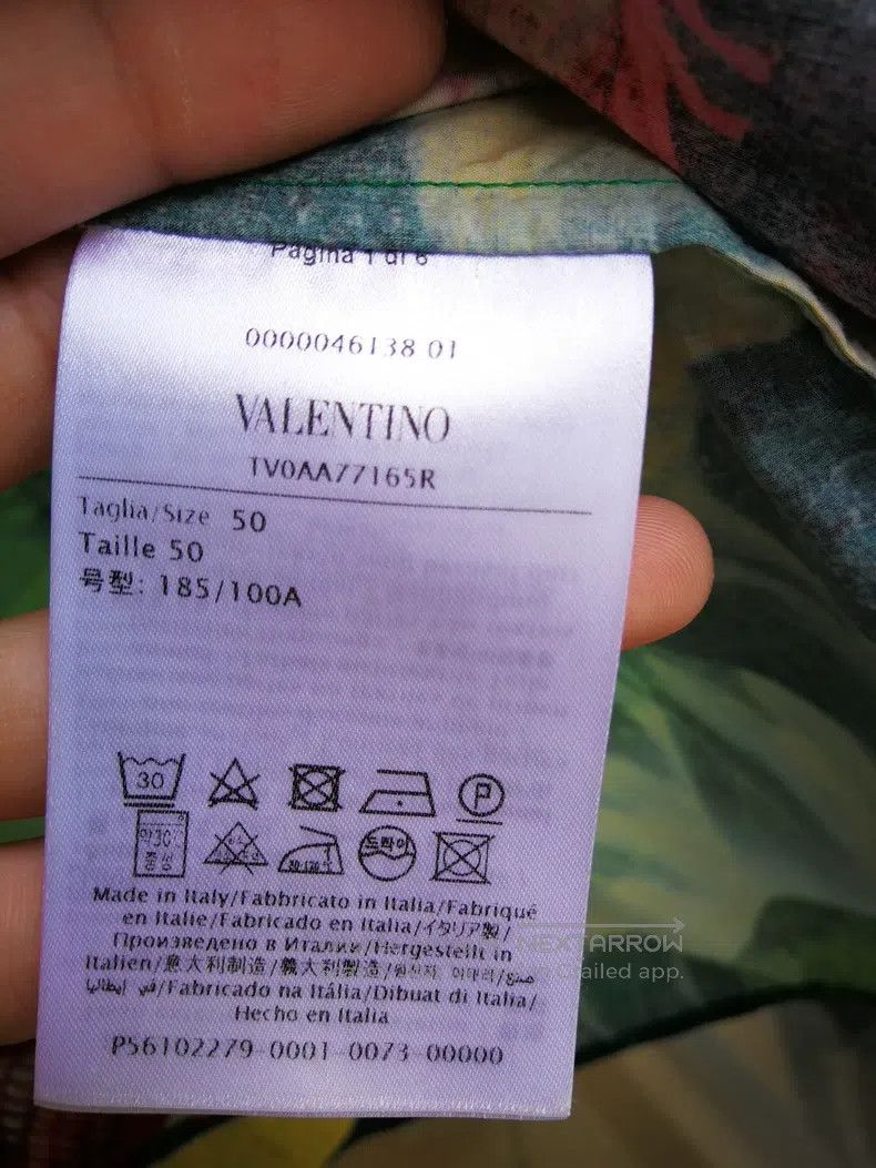 Valentino Valentino shirt Size US XXL / EU 58 / 5 - 8 Thumbnail