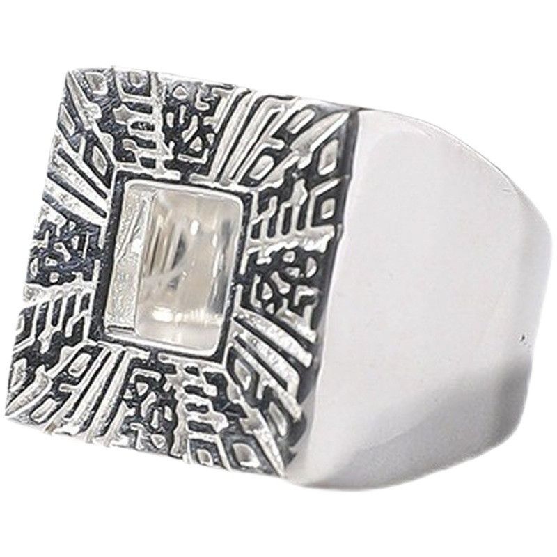 Jewelry New Trend Jewelry Rings Open Size Chrome Ring (Size 7-13) Size ONE SIZE - 5 Thumbnail