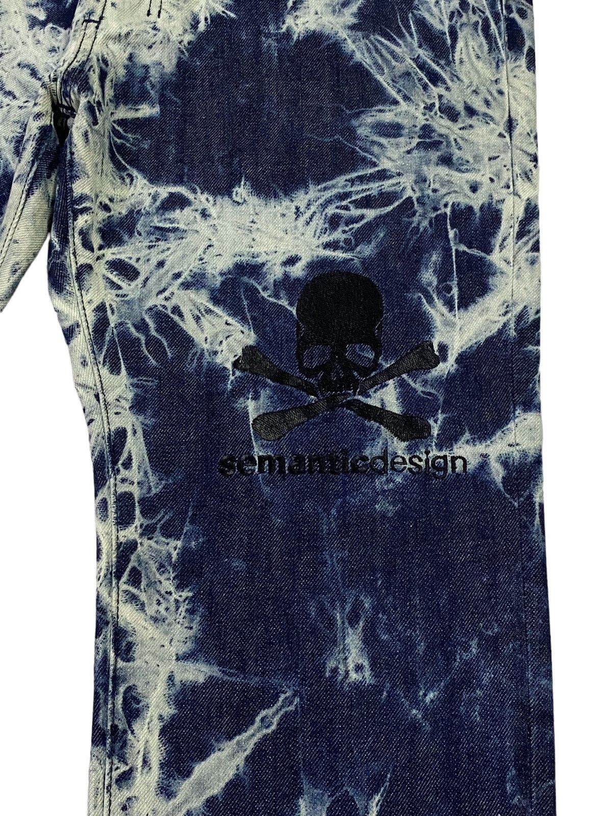 Japanese Brand × Roen × semanticdesign 2009 Roen X Semantic Design Acid Wash Denim Pants Size US 33 - 16 Thumbnail