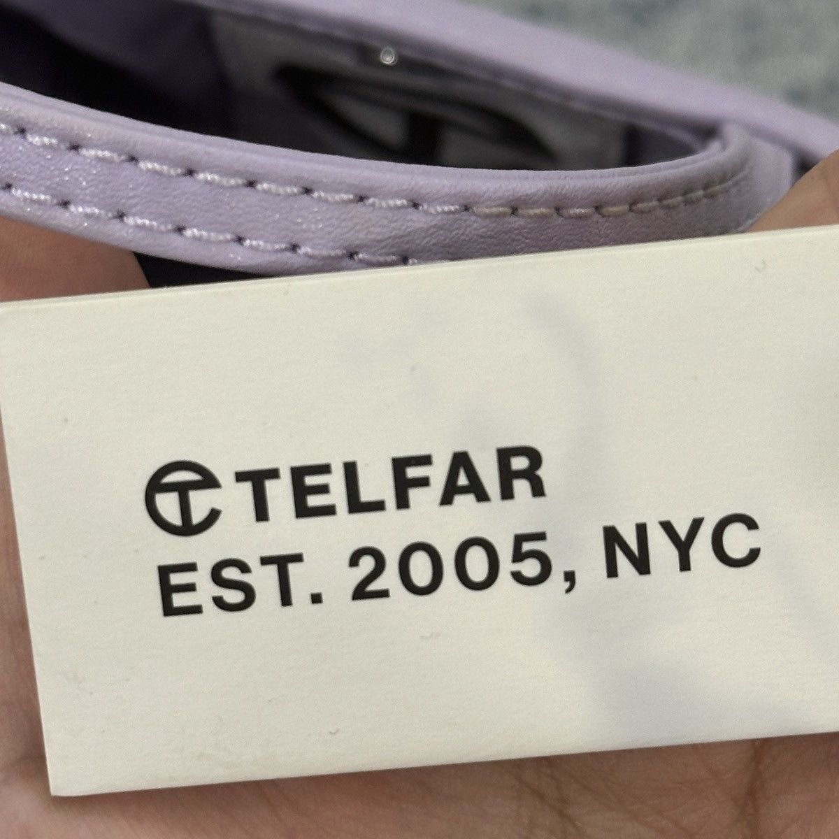 Telfar TELFAR SMALL SHOPPING BAG LAVENDER Size ONE SIZE - 10 Thumbnail