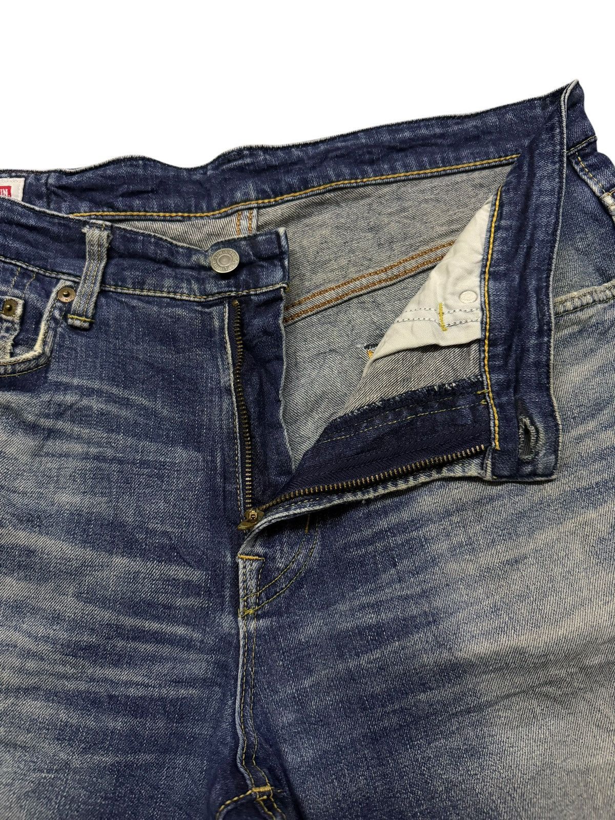 Edwin Vintage Edwin E504R Japan Denim Jeans | Relaxed Straight W34 Size US 34 / EU 50 - 9 Thumbnail