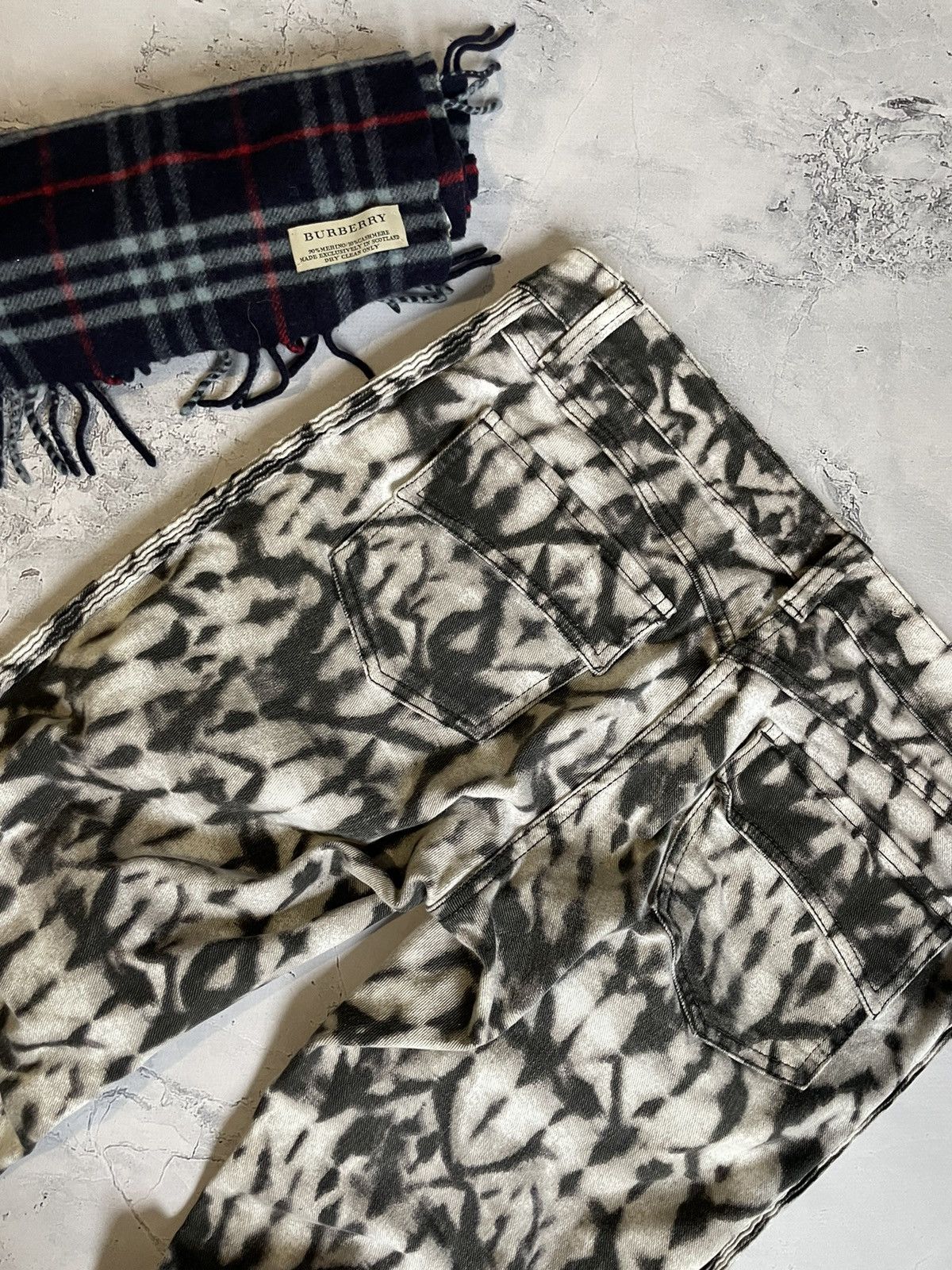 Isabel Marant Isabel Marant Printed Denim Pants Size 32" / US 10 / IT 46 - 8 Thumbnail